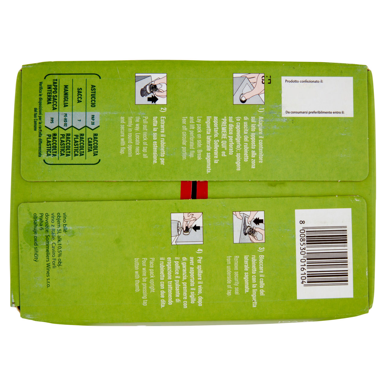 Vino bianco bag in box 5 lt - Immagine 31