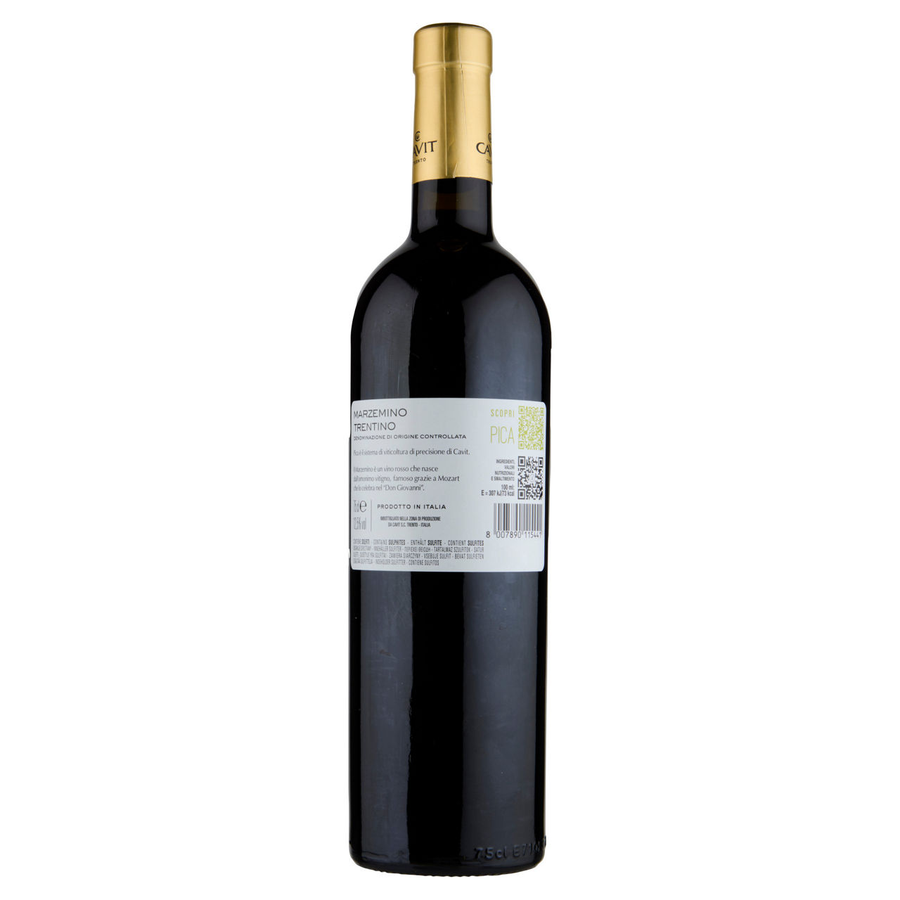 Vino rosso Marzemino Trentino DOC Mastri Vernacoli 750 ml - Immagine 21