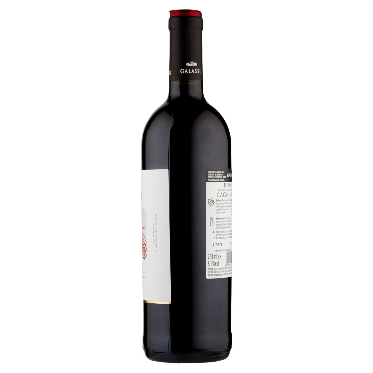 Vino rosso di Romagna DOC Cagnina dolce 750 ml - 1