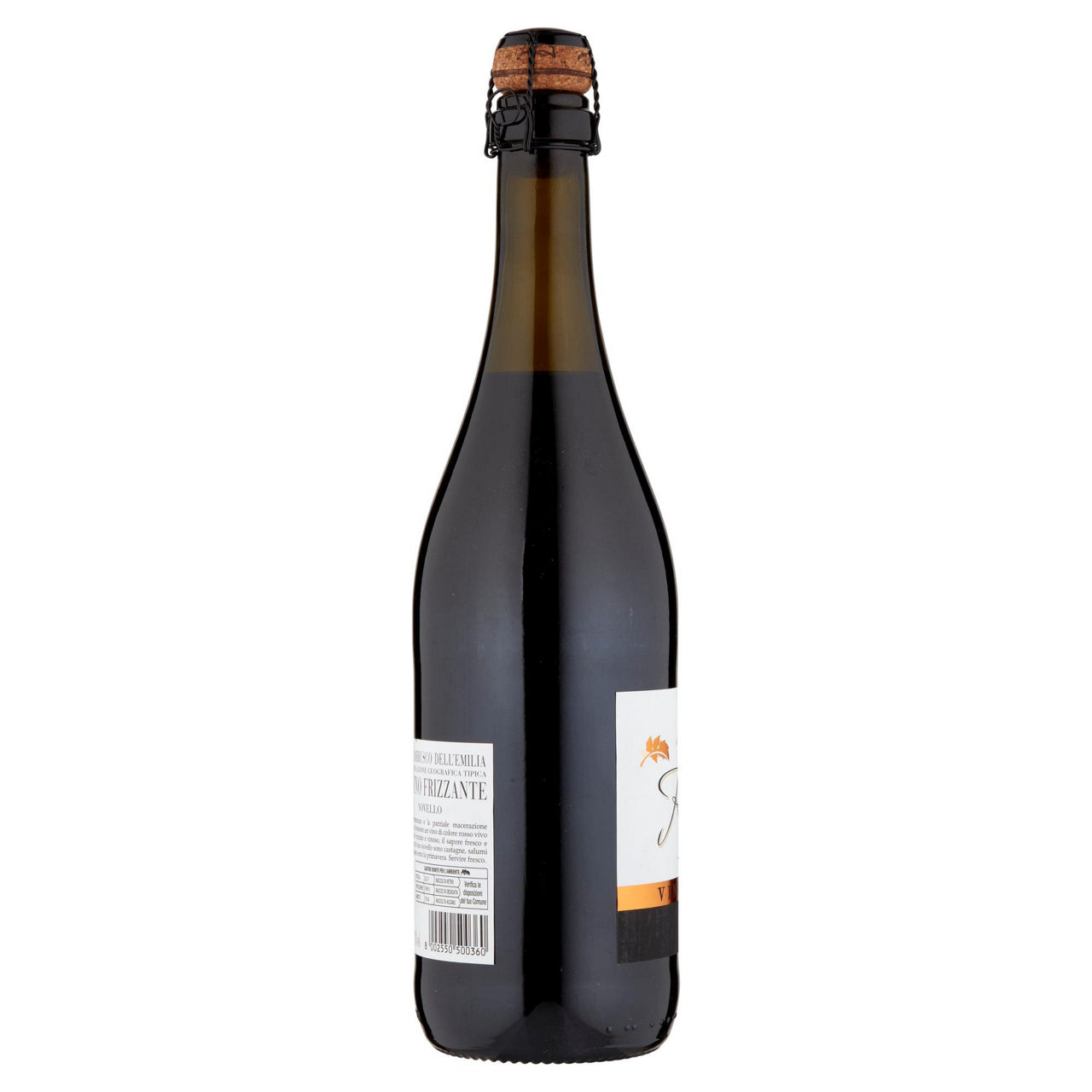 Vino rosso novello di lambrusco frizzante igt ruffolo 750 ml - Immagine 41