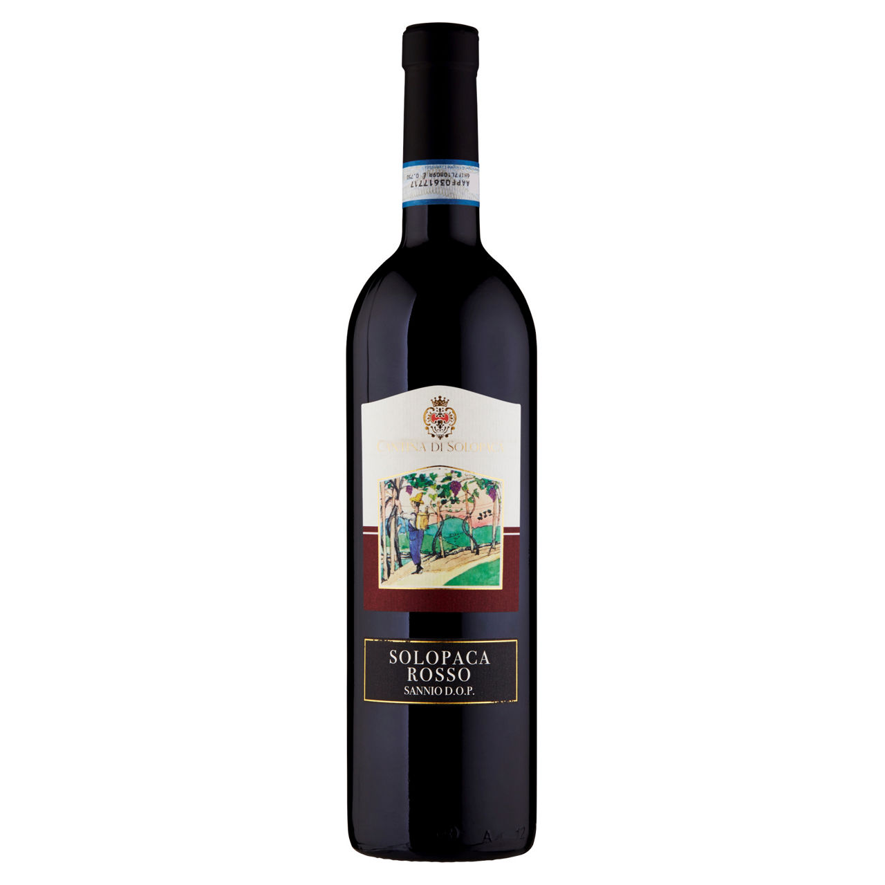 Vino rosso Solopaca Rosso Sannio DOP 750 ml - Immagine 01