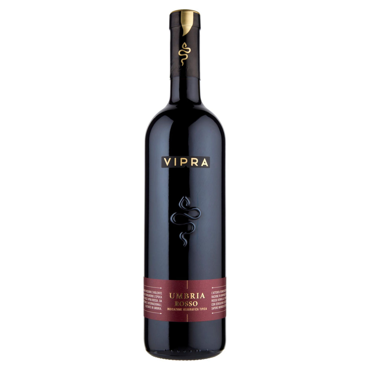 Vino rosso Vipra Umbria Rosso IGT 750 ml - Immagine 01