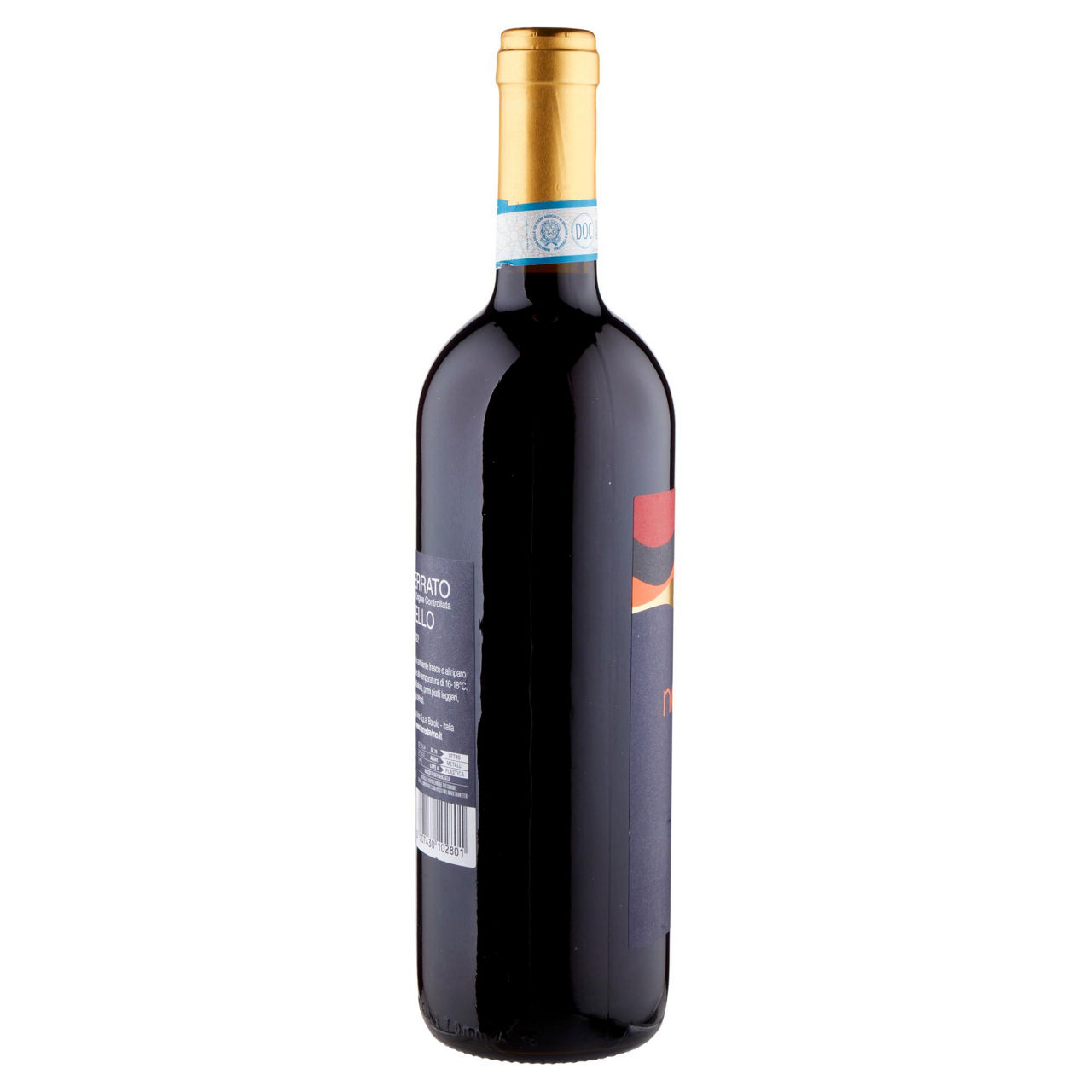 Vino rosso novello Monferrato DOC 750 ml - 3