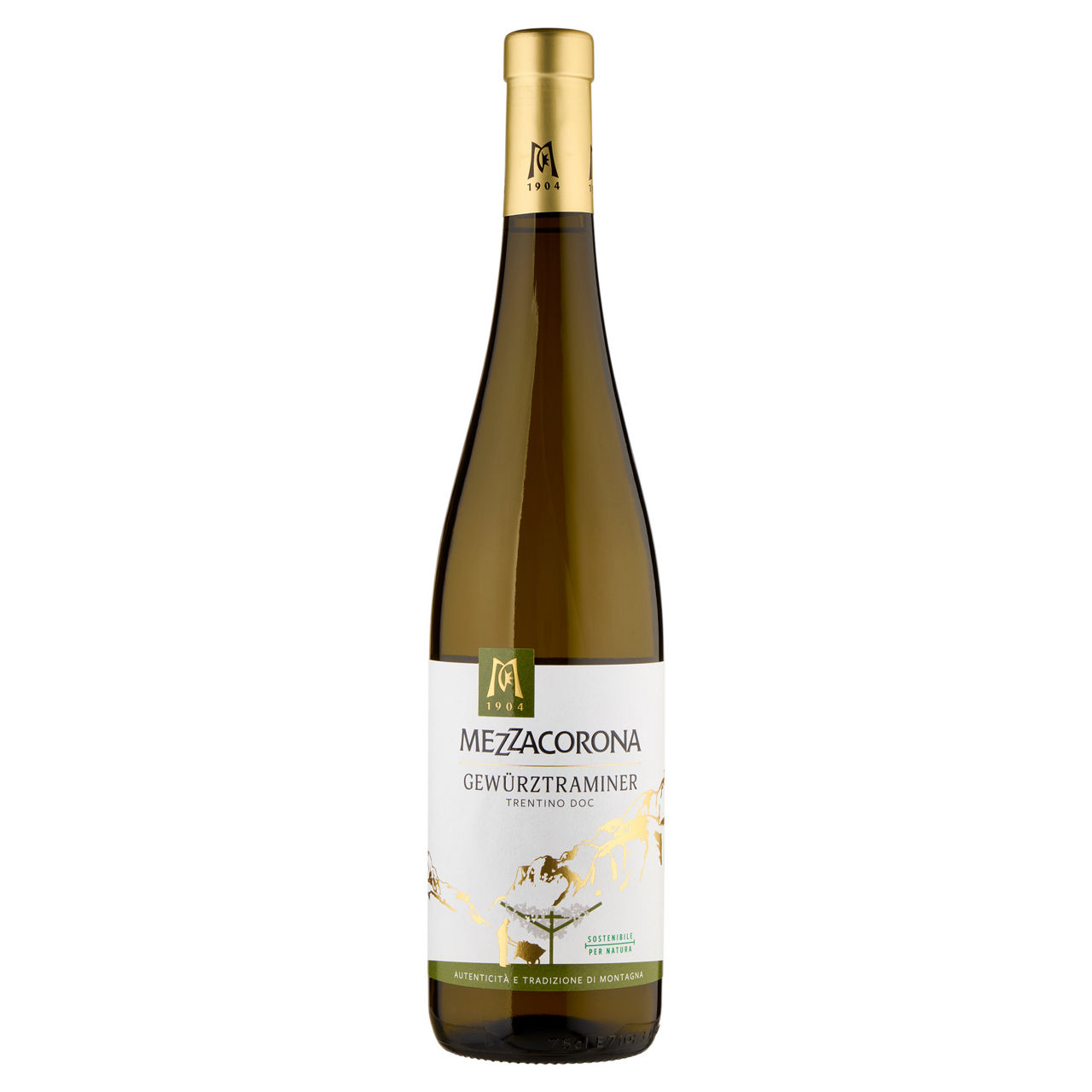 Vino bianco Gewurztraminer Trentino DOC 750 ml - Immagine 01