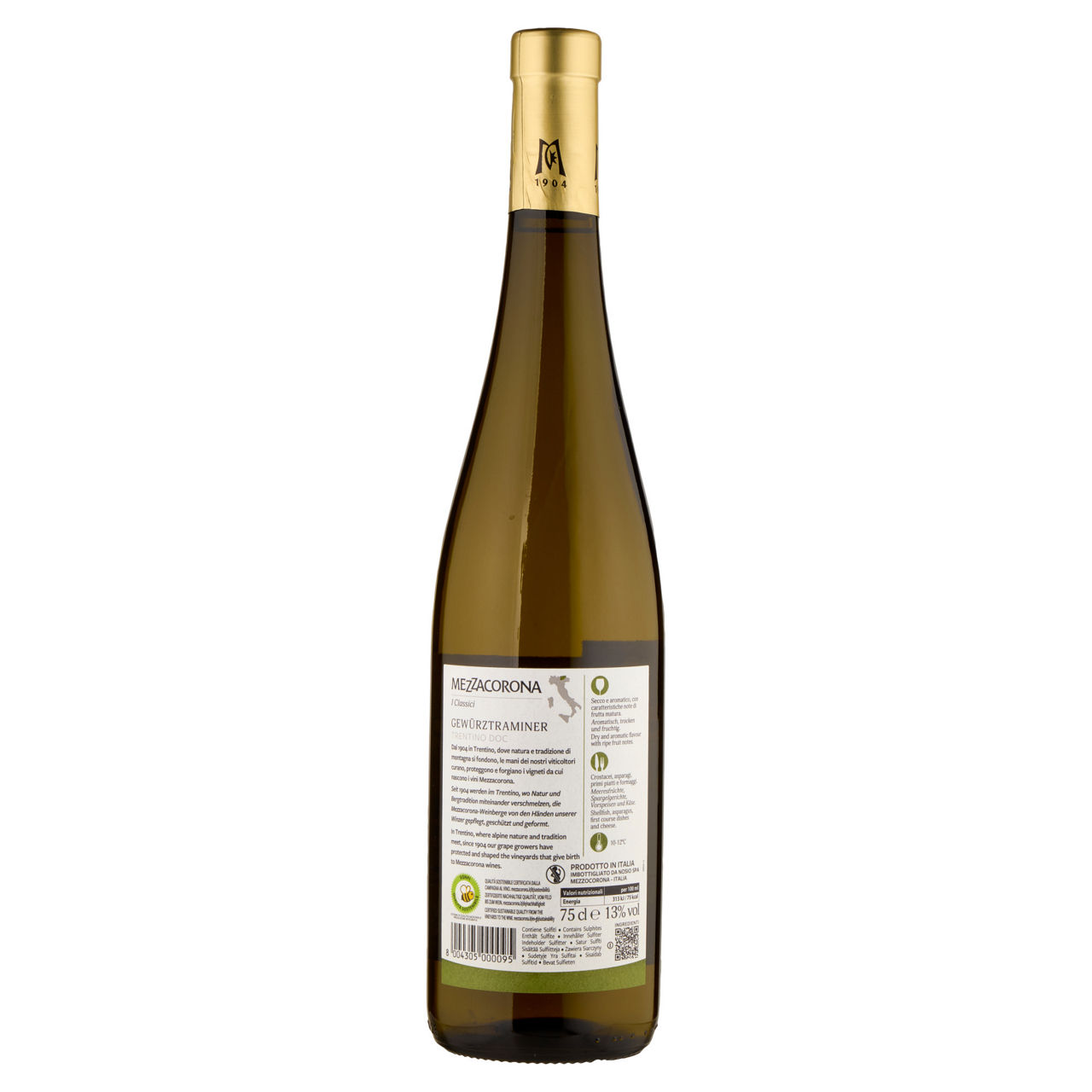 Vino bianco Gewurztraminer Trentino DOC 750 ml - Immagine 41