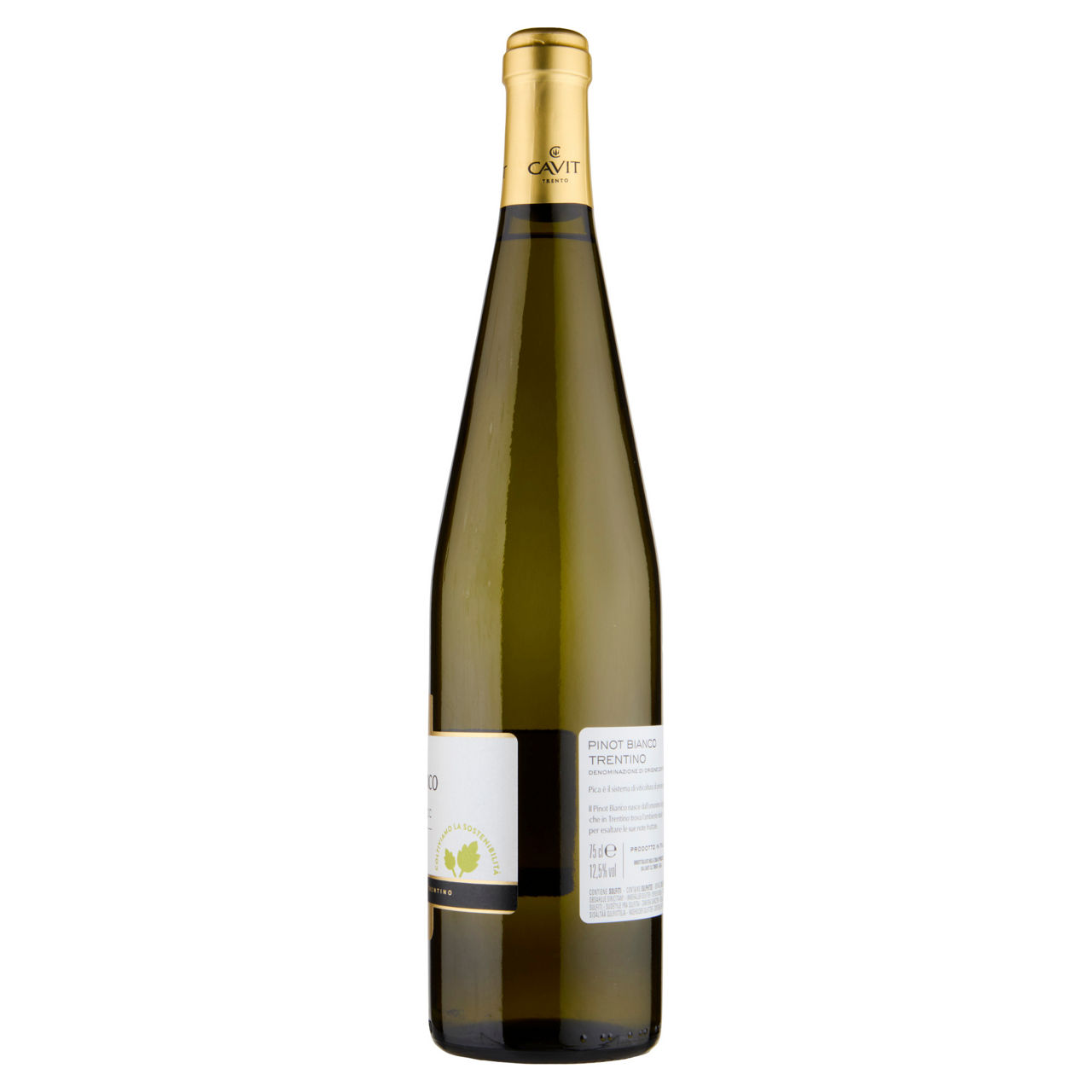 Vino bianco Pinot Bianco Trentino DOC Mastri Vernacoli 750 ml - Immagine 11
