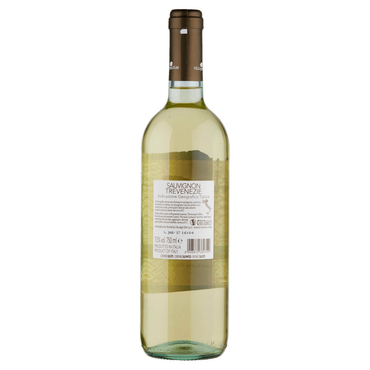 Vino bianco Sauvignon Trevenezie IGT 750 ml - Immagine 11