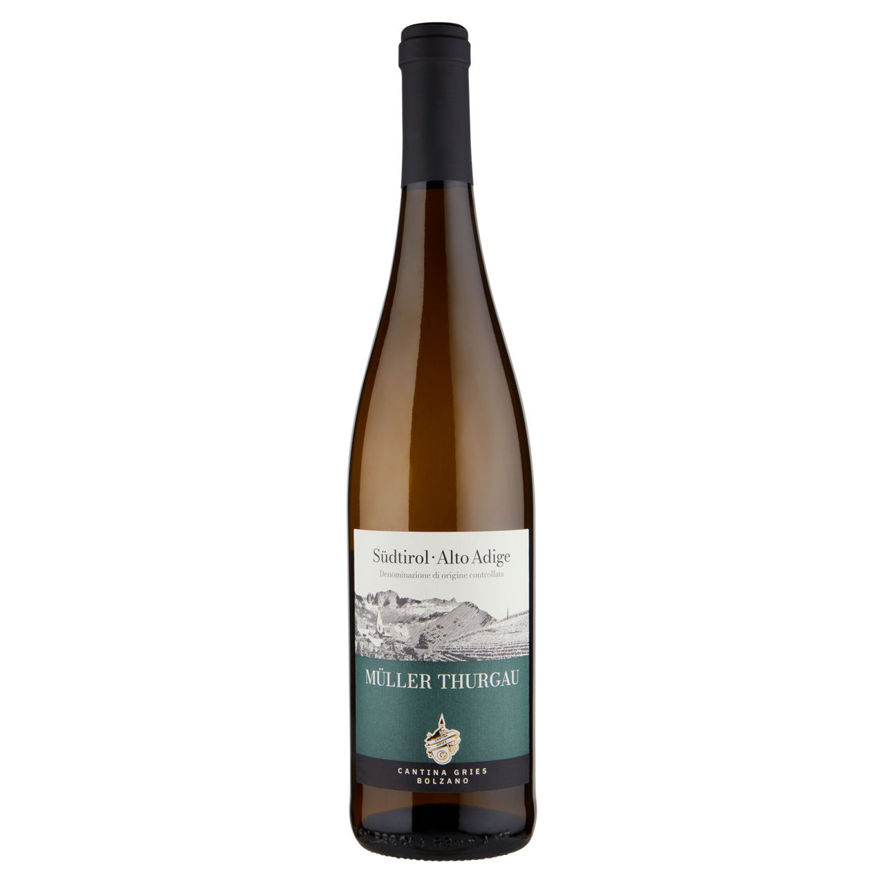 Vino bianco muller thurgau DOC alto adige 750 ml