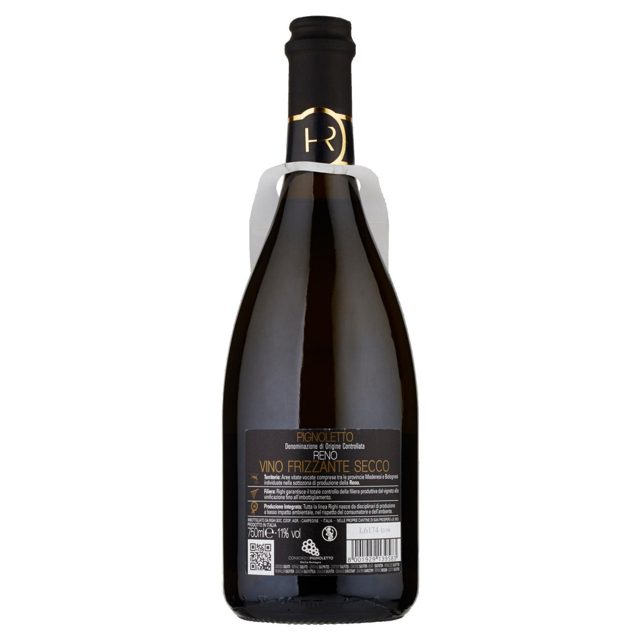 Vino frizzante secco Pignoletto DOC Righi 750 ml  - Immagine 41
