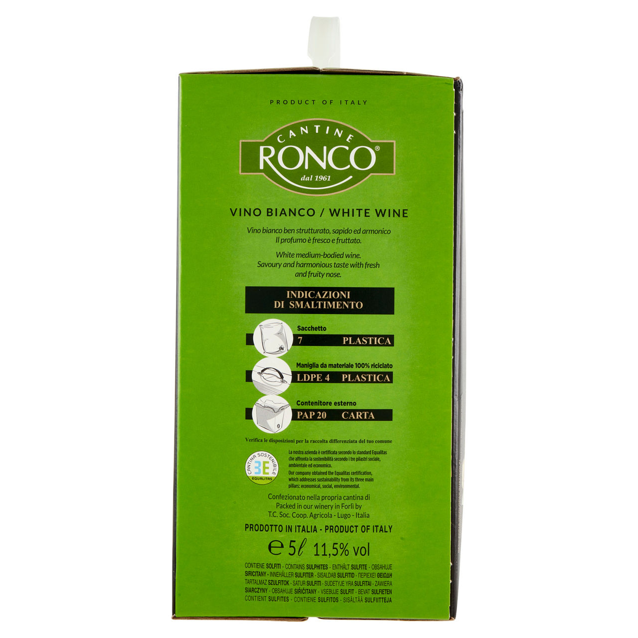 Vino bianco Beccaccia bag in box 5 lt - Immagine 21