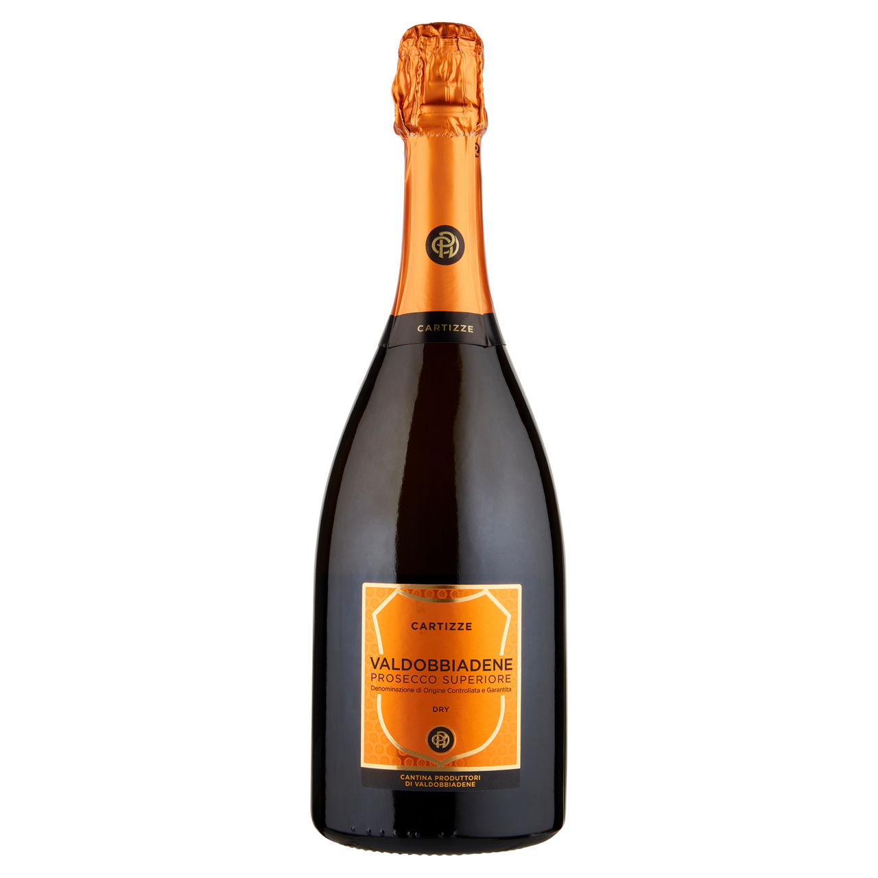 Spumante Prosecco superiore di Cartizze DOCG dry scudo rame 750 ml - Immagine 01
