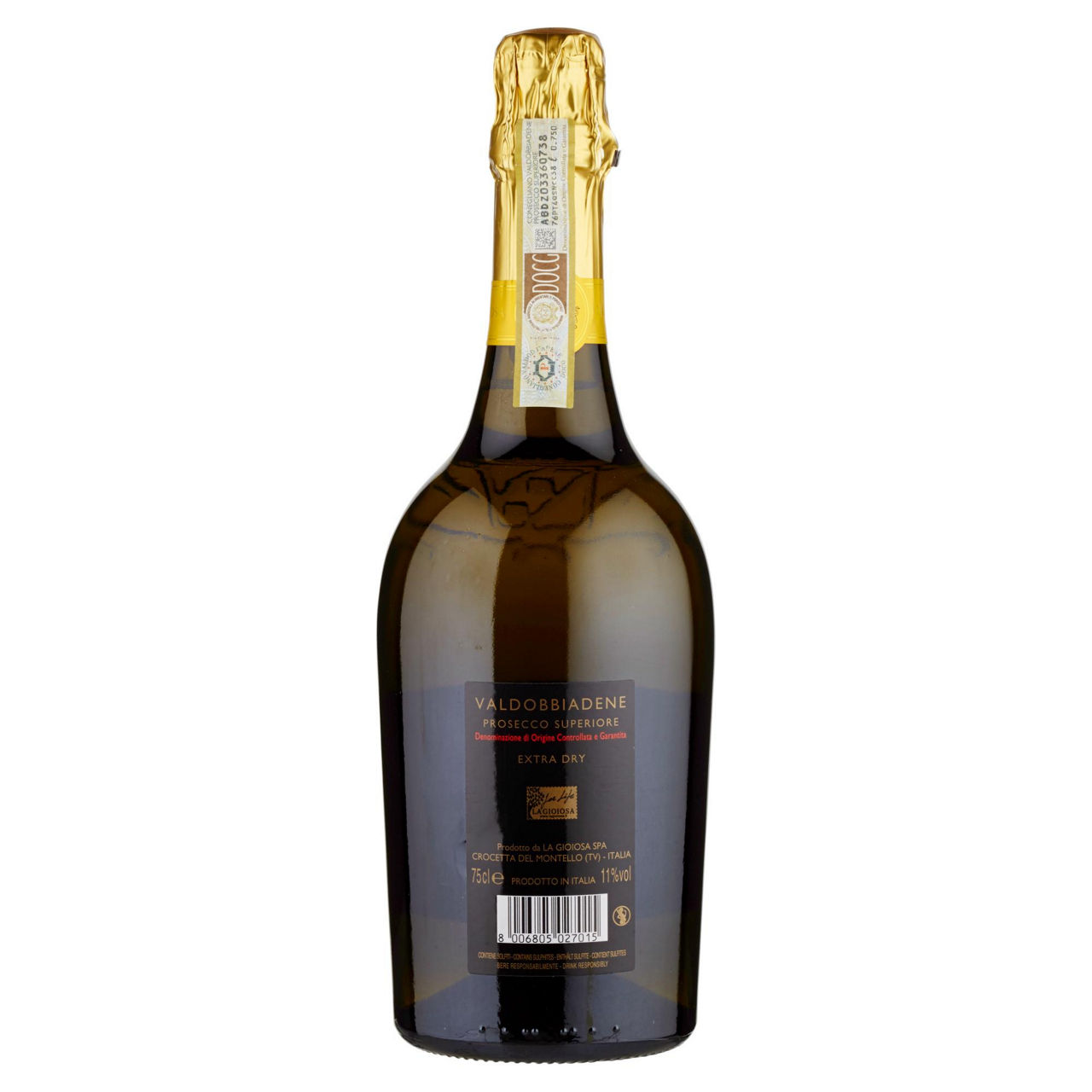 Spumante Valdobbiadene Prosecco superiore DOCG 750 ml - Immagine 11
