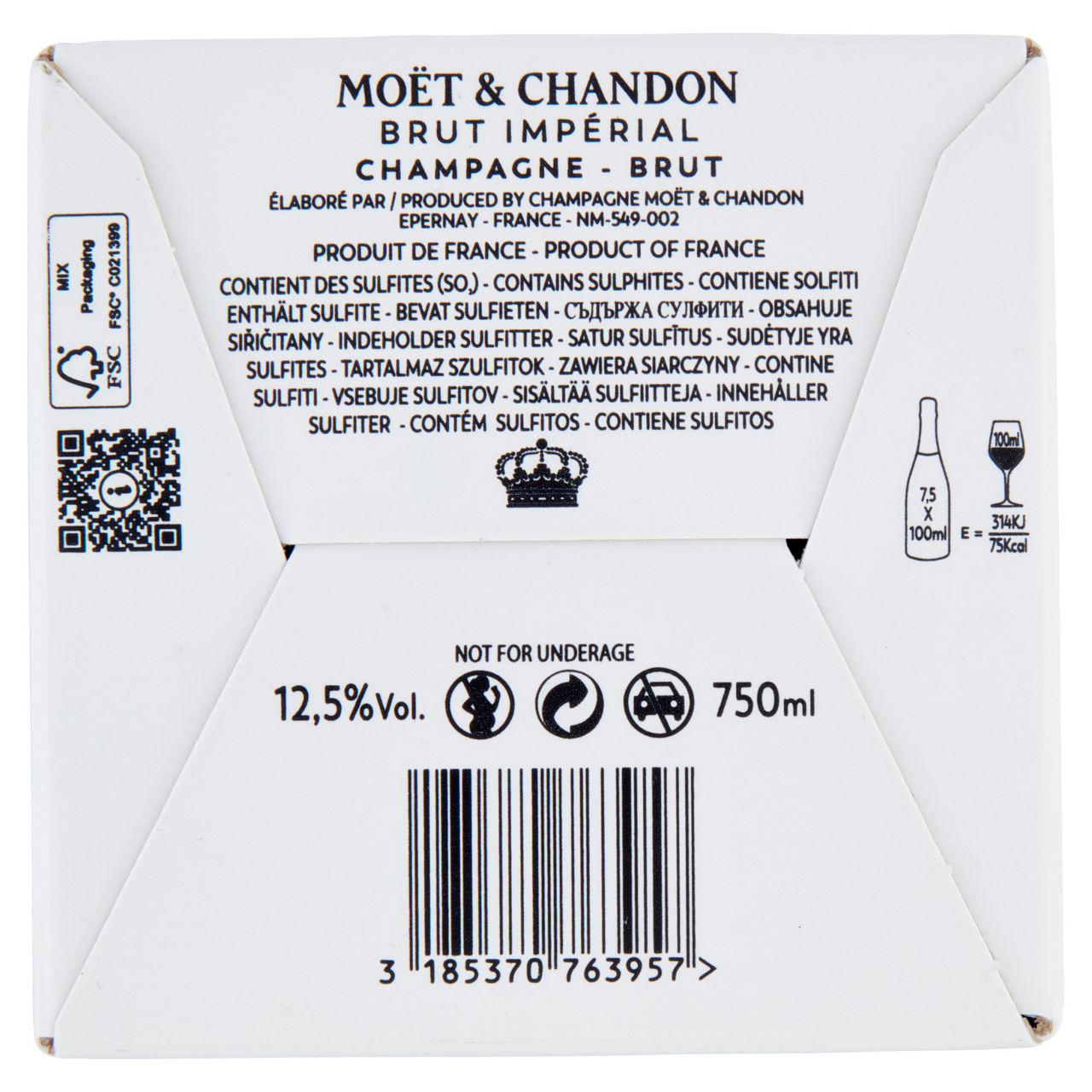 Champagne Brut Imperial 750 ml - Immagine 31