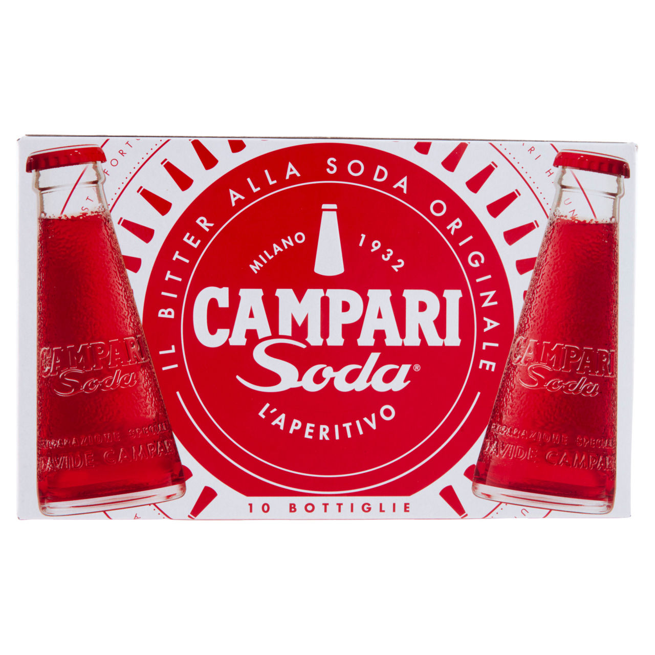 Aperitivo alcolico campari soda 10 gradi scatola ml 98 x 10 - Immagine 41
