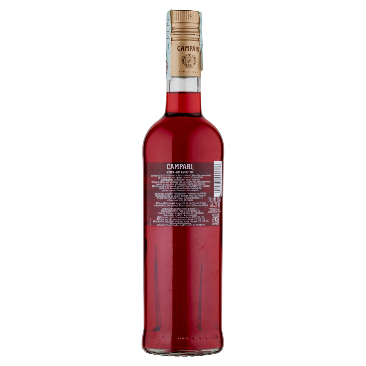 Aperitivo alcolico bitter bottiglia 700 ml - Immagine 51