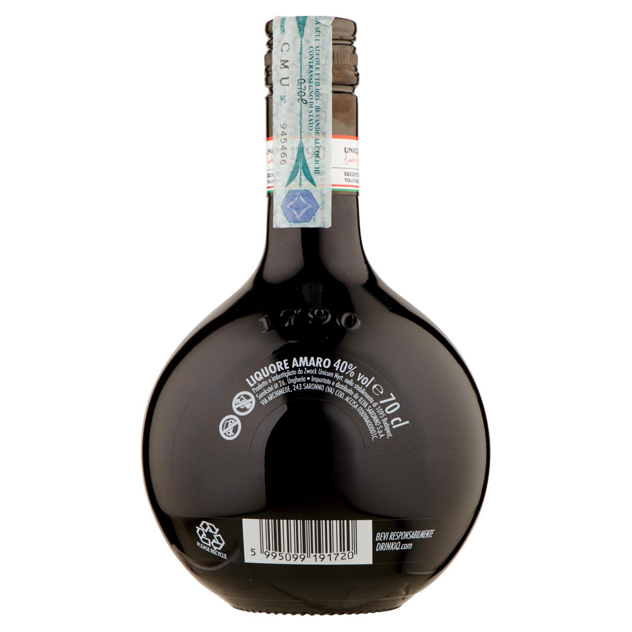 Amaro unicum 40 gradi bottiglia ml. 700 - Immagine 51