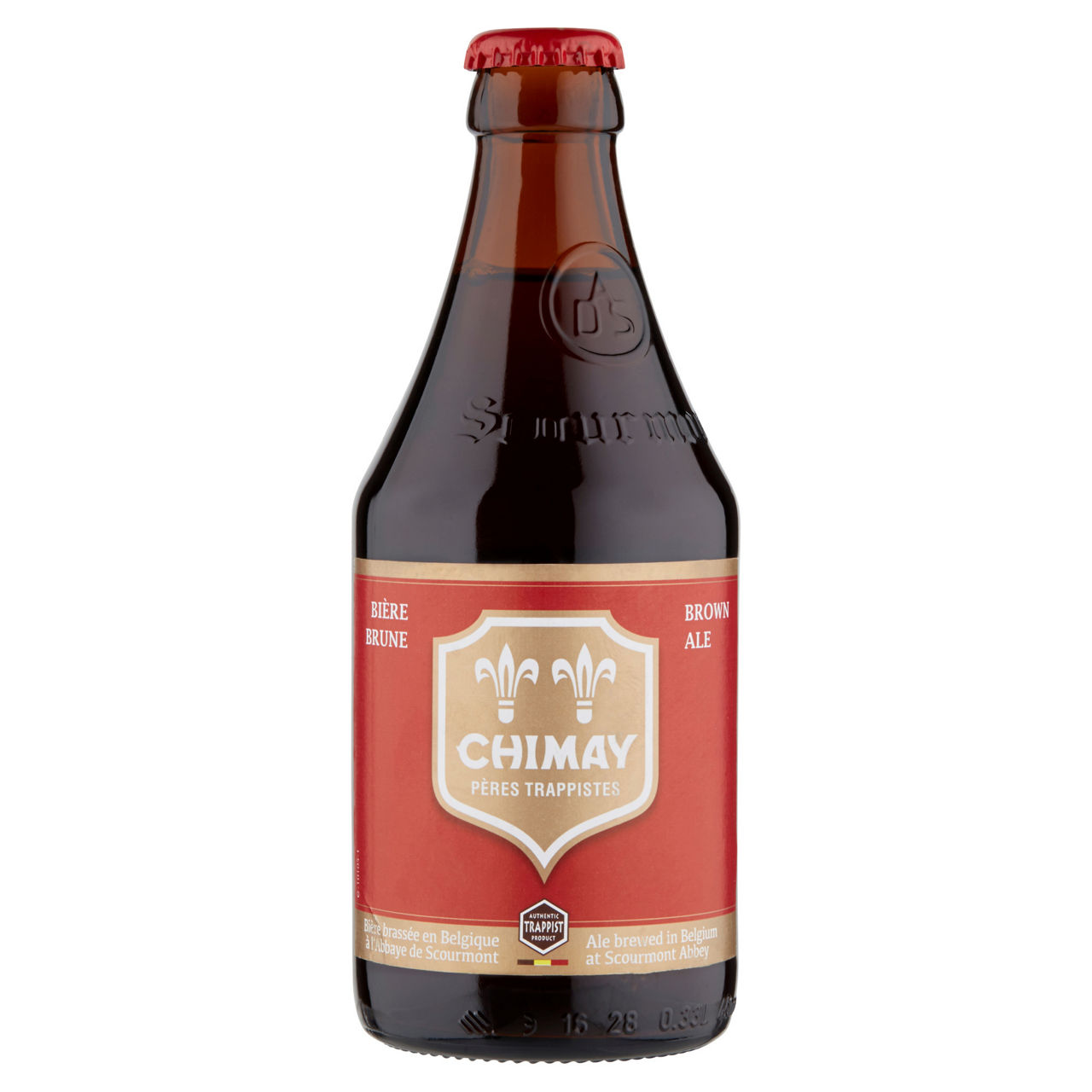 BIRRA CHIMAY TAPPO ROSSO 7 GRADI BOTTIGLIA ML 330 - Immagine 01