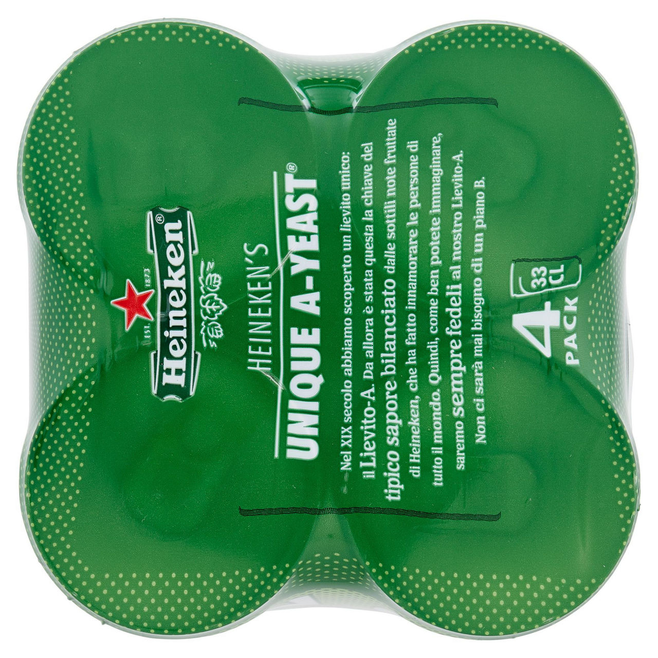 Birra heineken 5 gradi lattina cluster ml 330 x 4 - Immagine 21