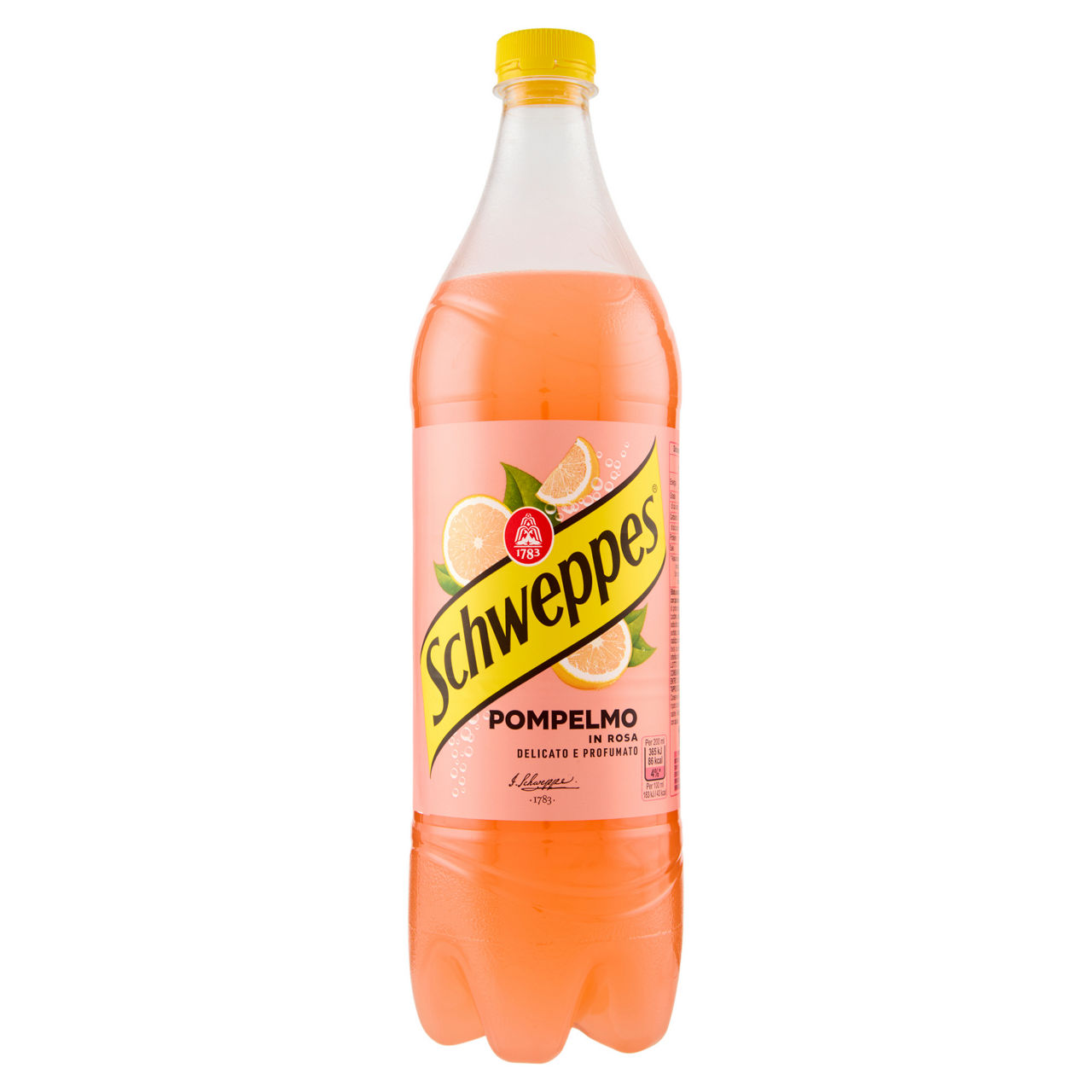 Schweppes al pompelmo in rosa 1 lt - Immagine 01