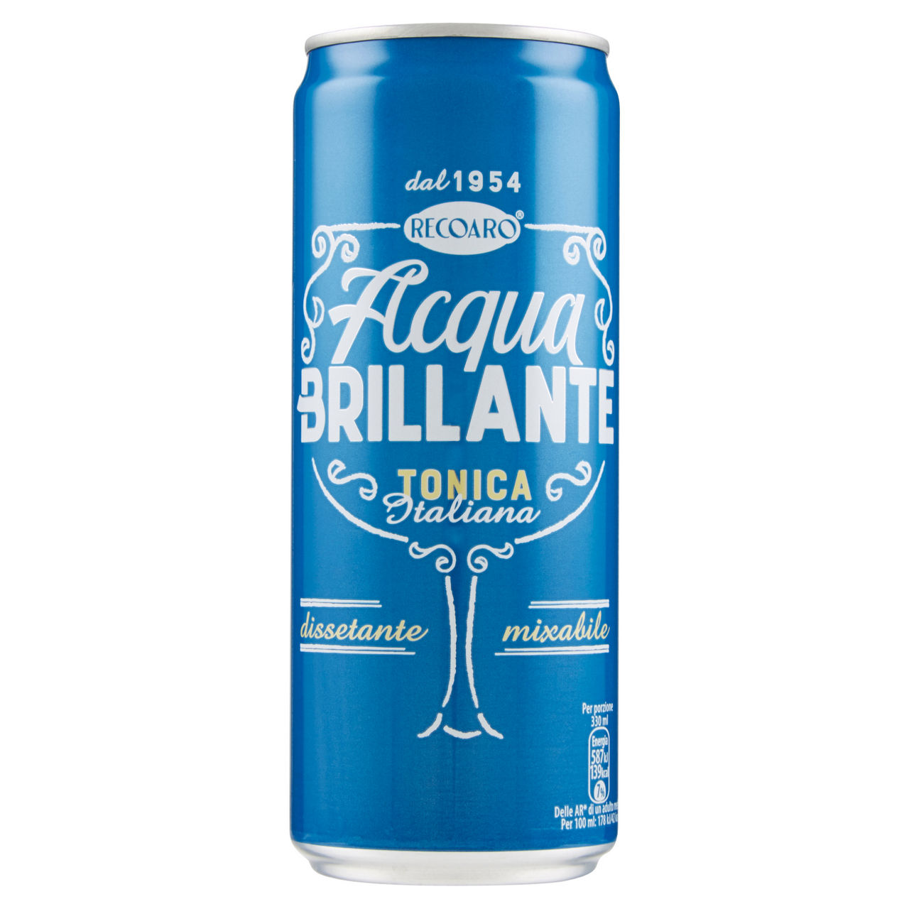 Acqua tonica brillante in lattina 330 ml - Immagine 01
