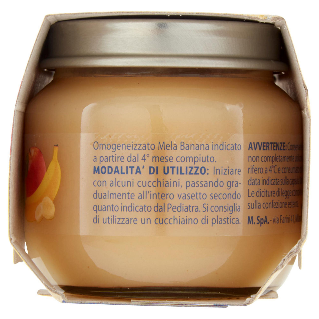 Omogeneizzato di mela e banana 2 pz x 100 gr - Immagine 41
