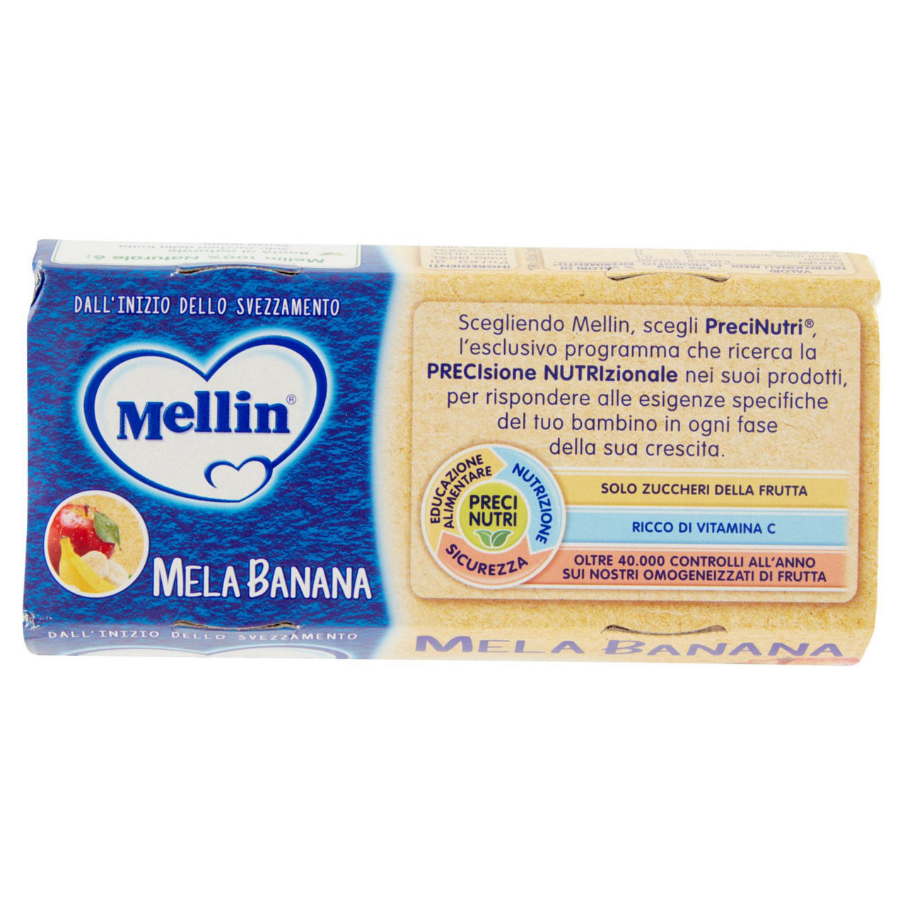 Omogeneizzato di mela e banana 2 pz x 100 gr - Immagine 11