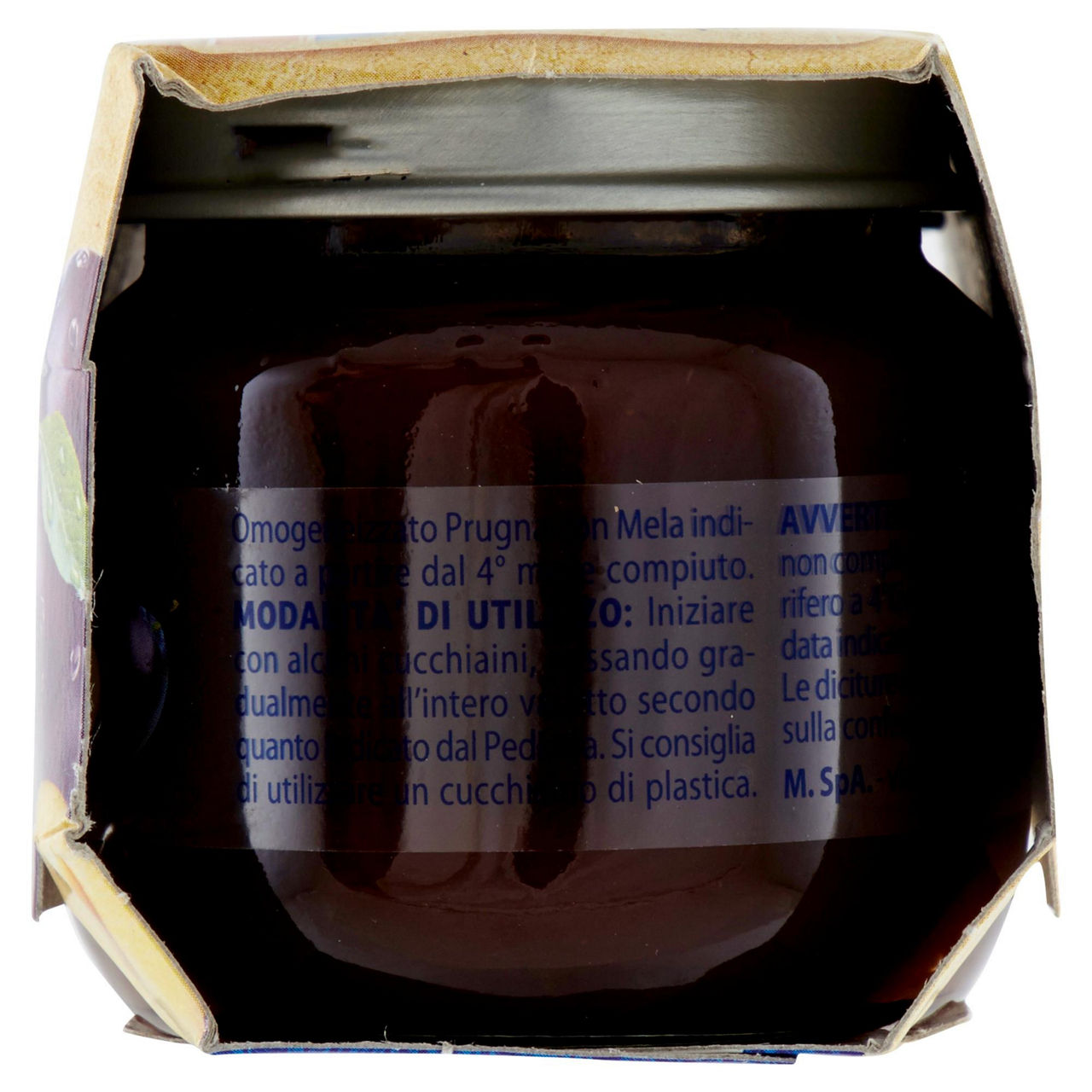 Omogeneizzato di prugna con mela 2 pz x 100 gr - Immagine 41