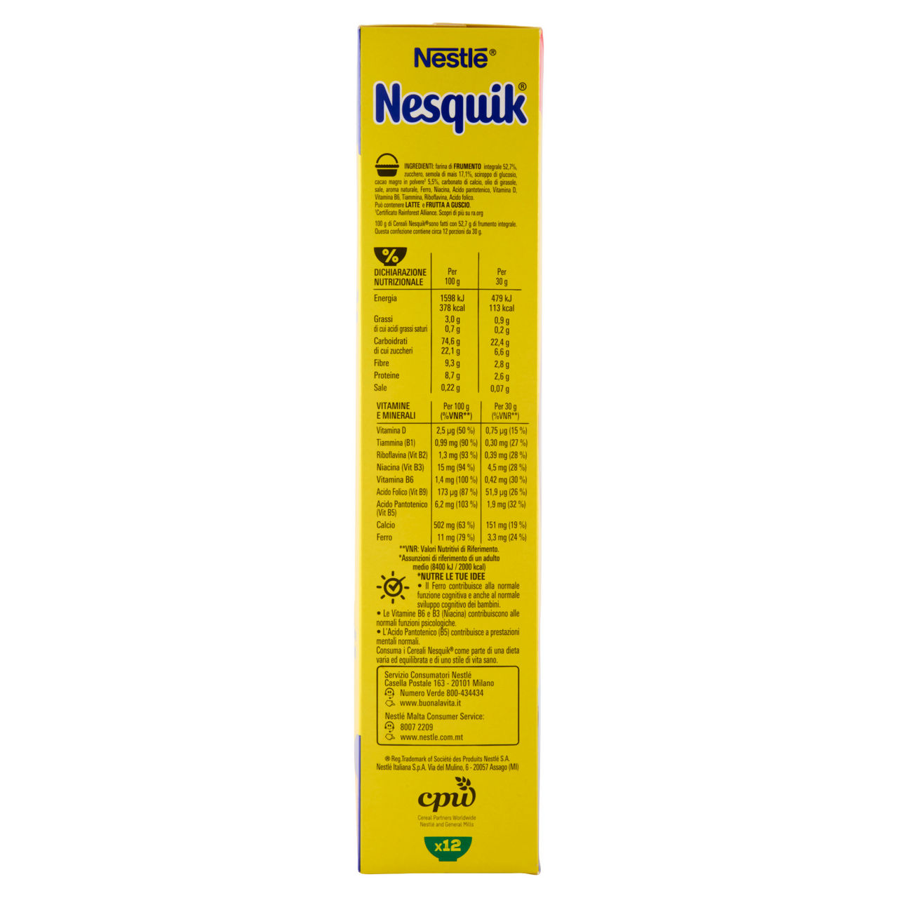 Palline con cereali integrali e cacao 375 gr - Immagine 51