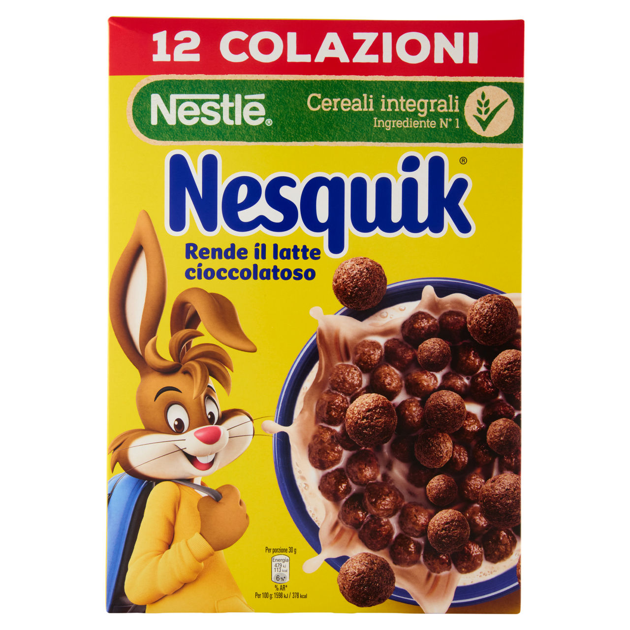 Palline con cereali integrali e cacao 375 gr - Immagine 01