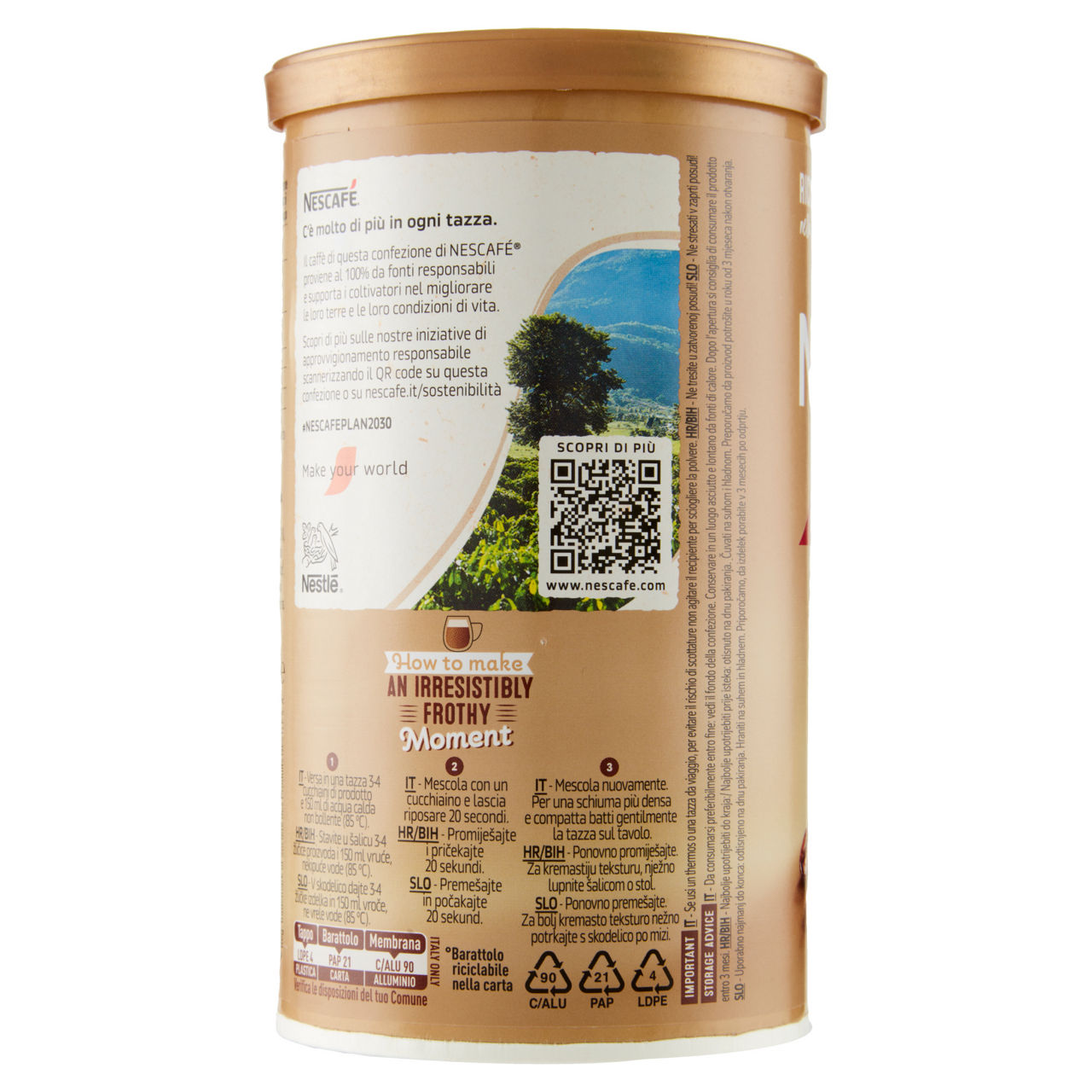 Preparato solubile per cappuccino solubile 250  gr - Immagine 41