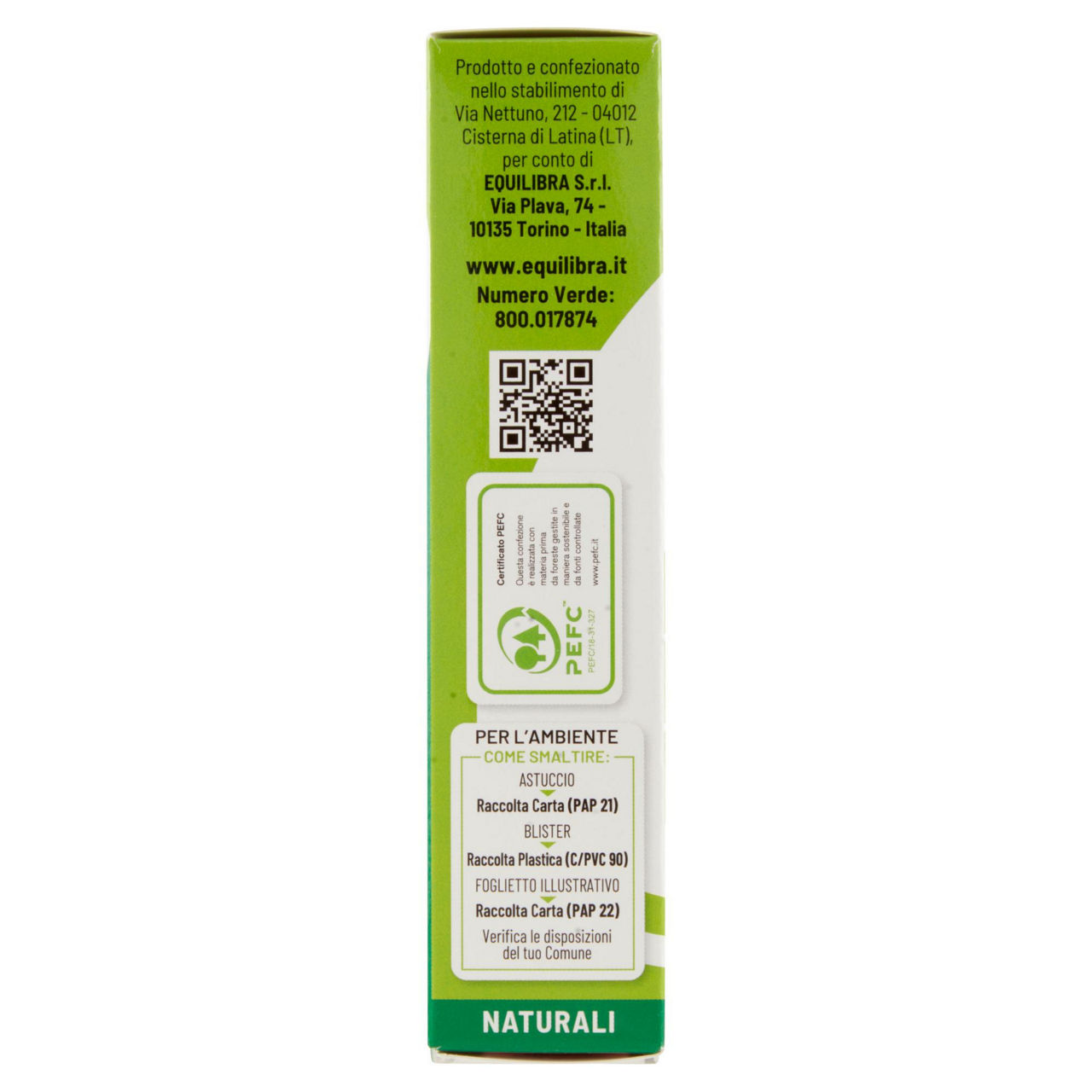 Integratore alimentare Vegicaps mirtillo 60 capsule - Immagine 21