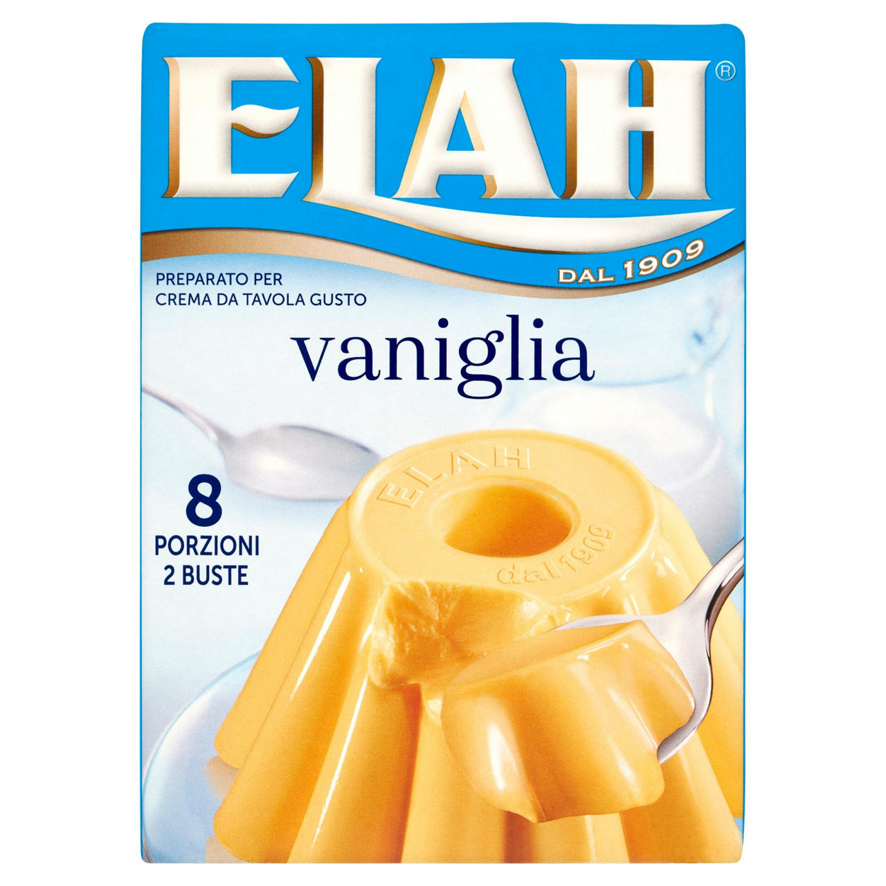 Preparato per crema da tavola alla vaniglia 2 pz x 70 gr