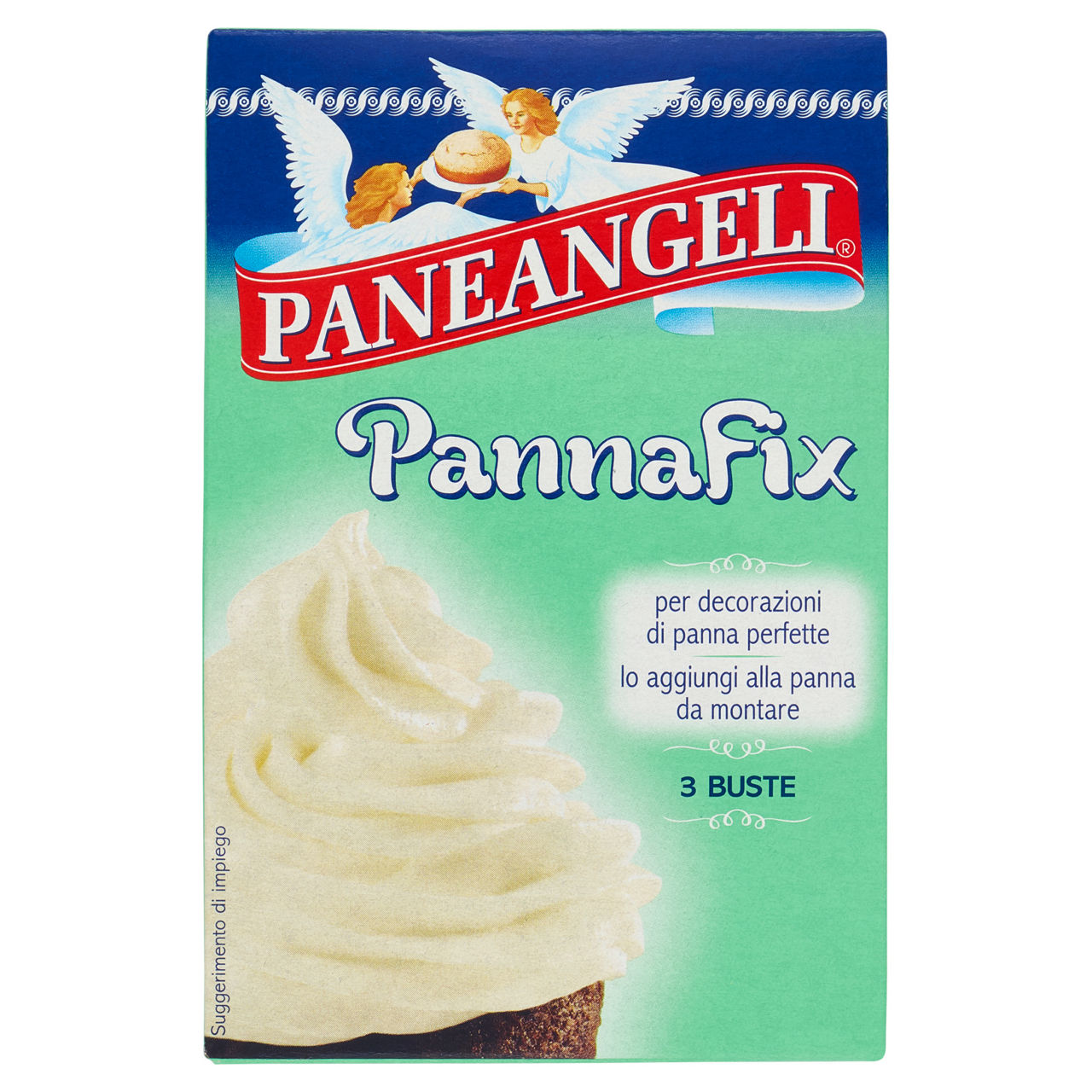 Preparato per mantenere montata la panna Pannafix 3 pz 30 gr - Immagine 01