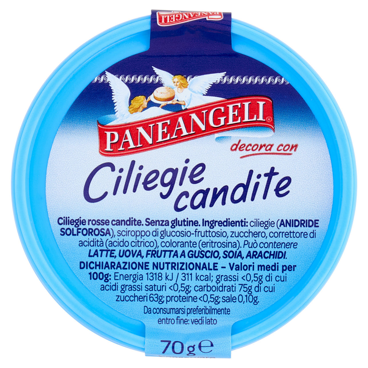 Ciliegie candite 70 gr