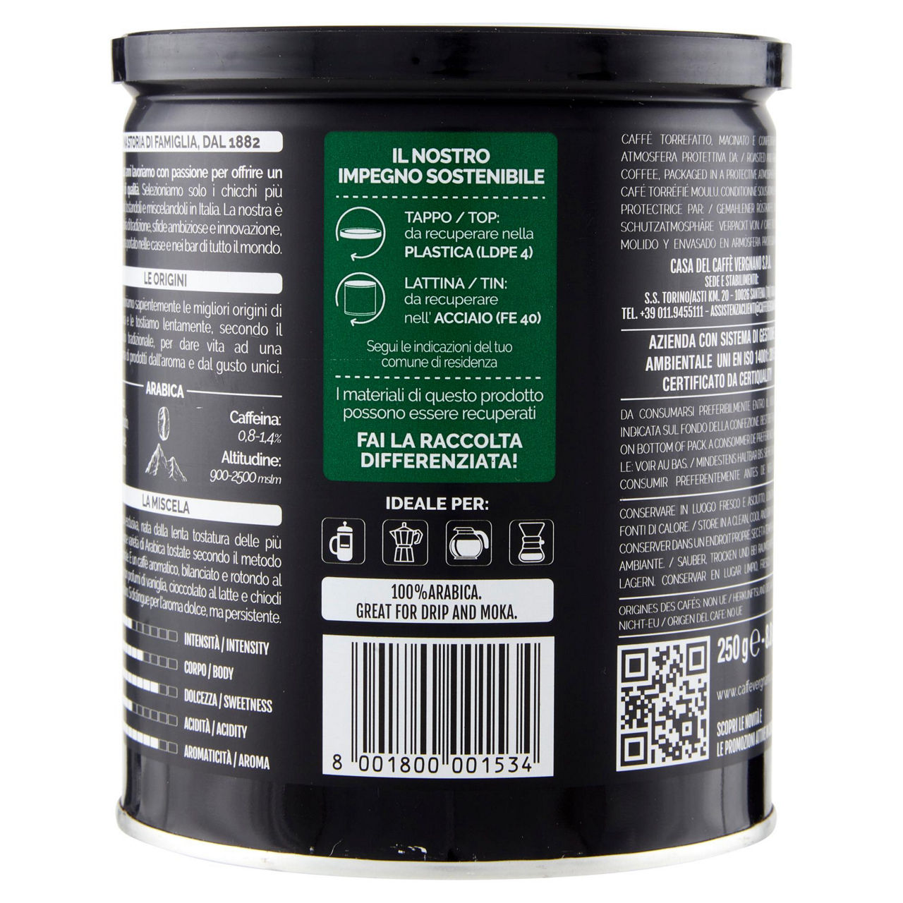 Caffè arabica macinato per moka 250 gr - Immagine 41