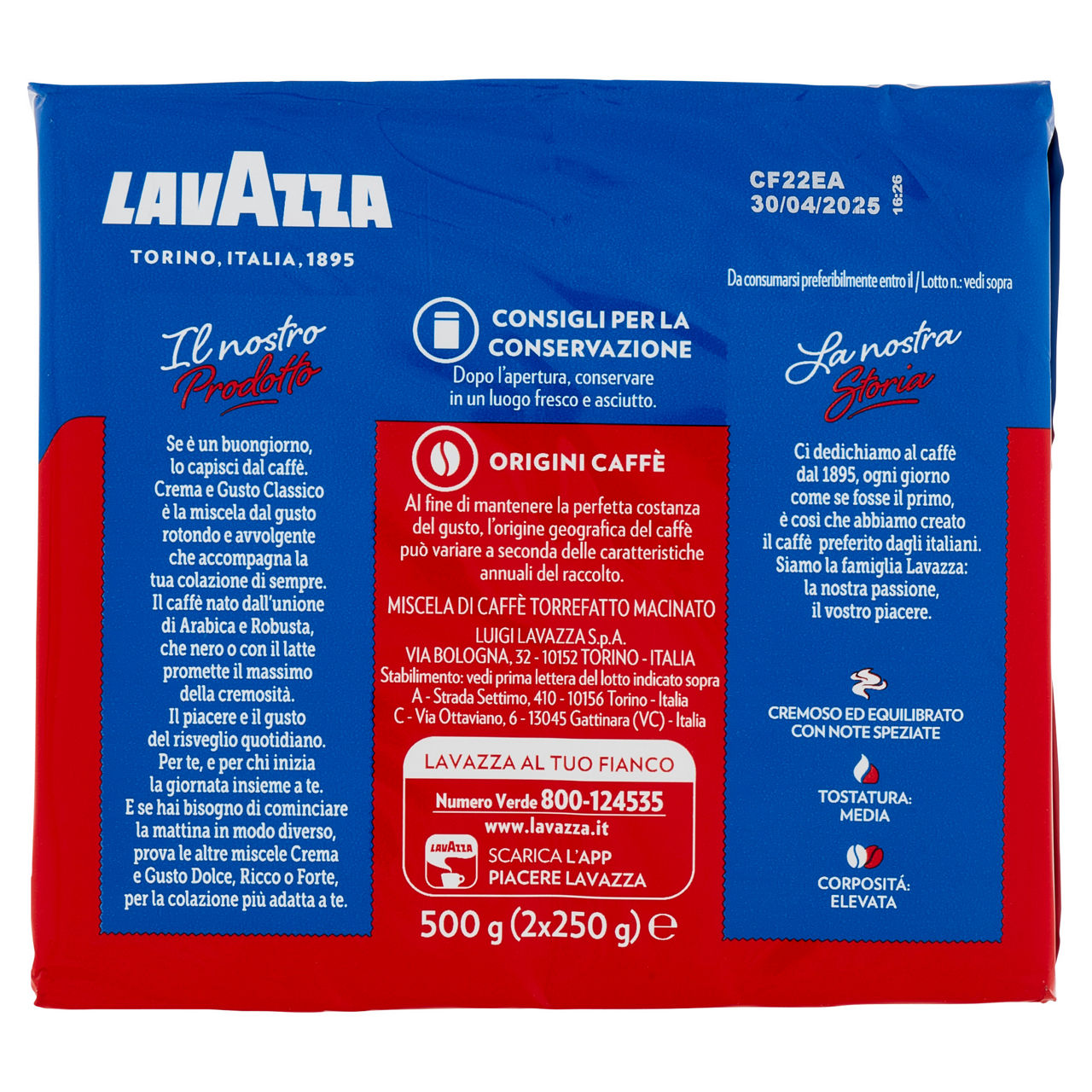 Caffè macinato Crema e Gusto classico 2 pz x 250 gr - Immagine 21