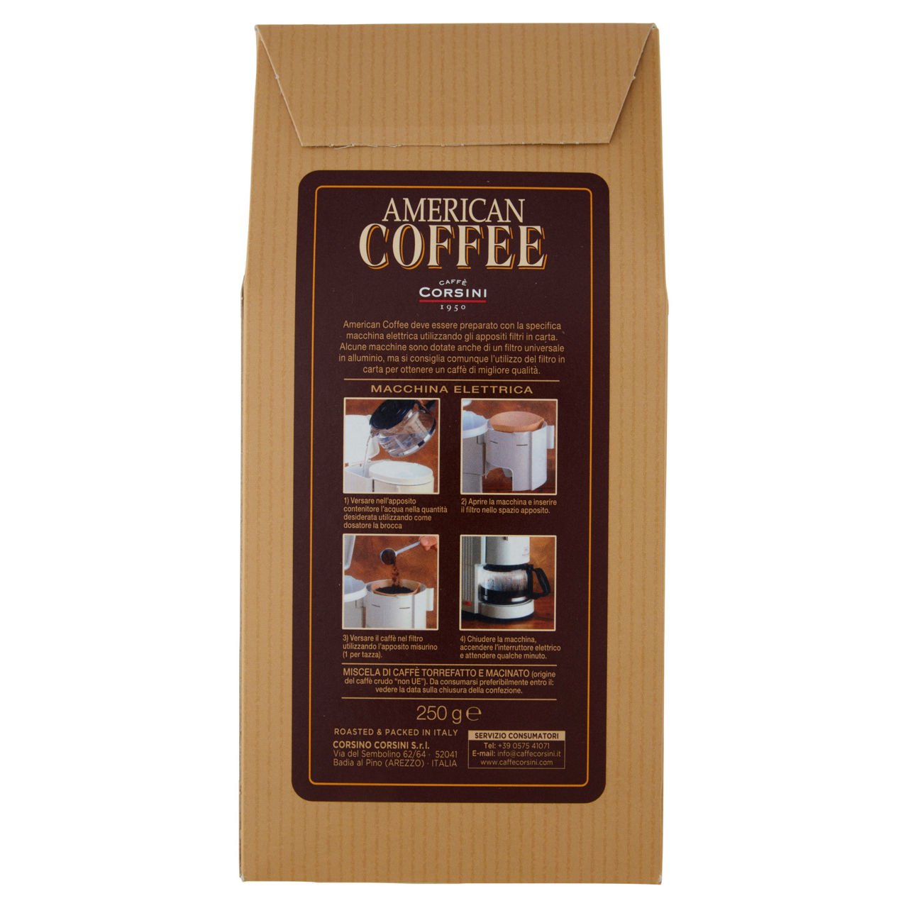 Caffè macinato American Coffee 250 gr - Immagine 21