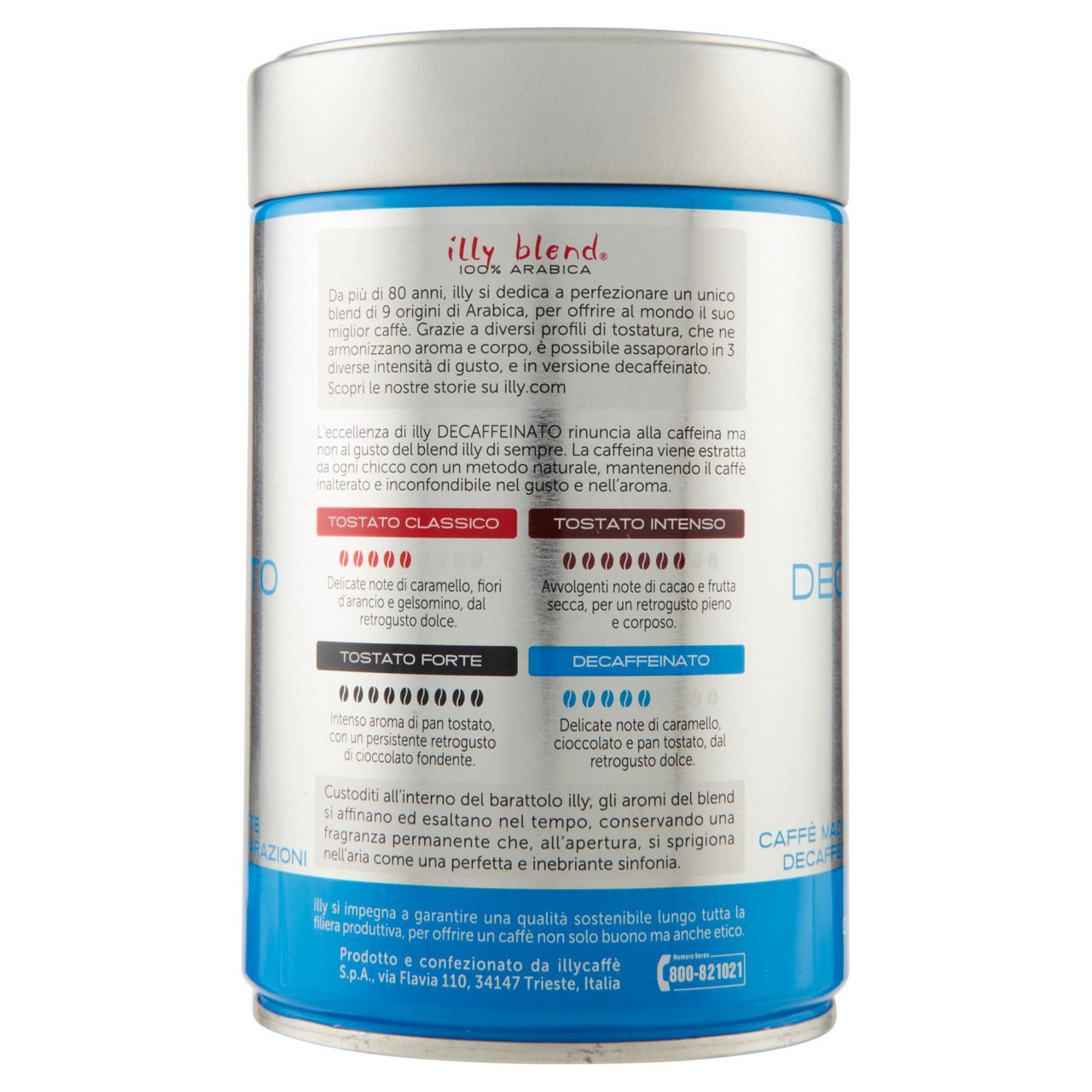 Caffè espresso macinato decaffeinato 250 gr - Immagine 11