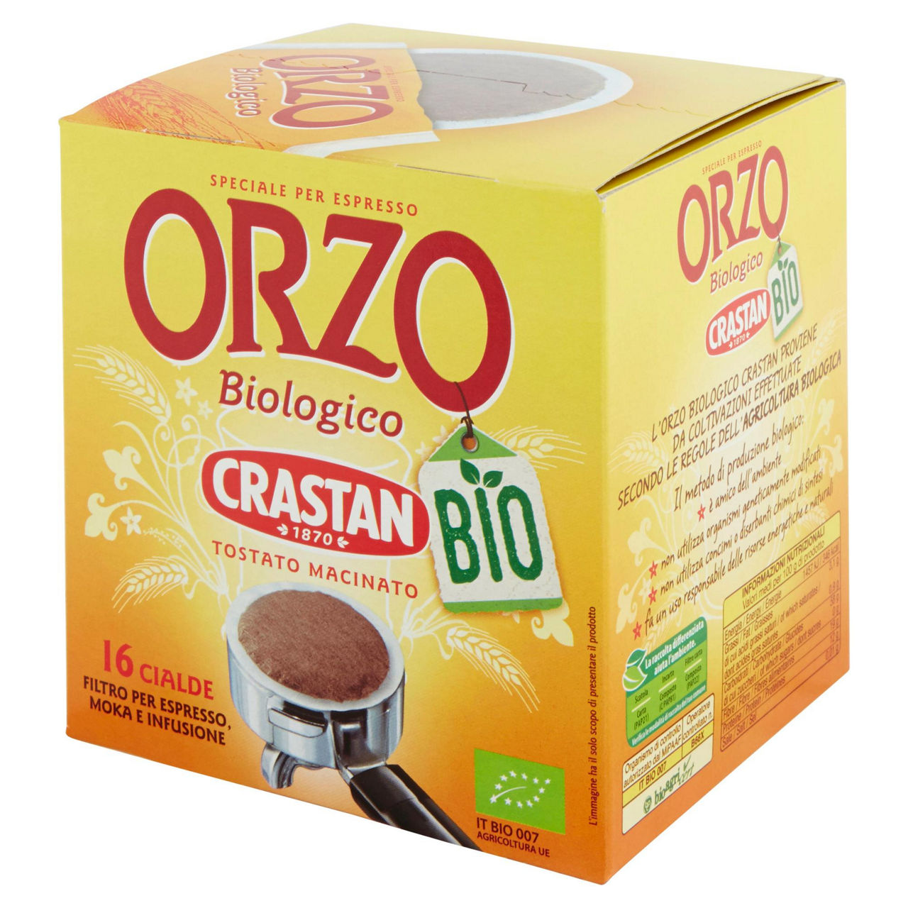 ORZO CRASTAN BIOLOGICO IN CIALDE SCATOLA GR.96 - Immagine 31