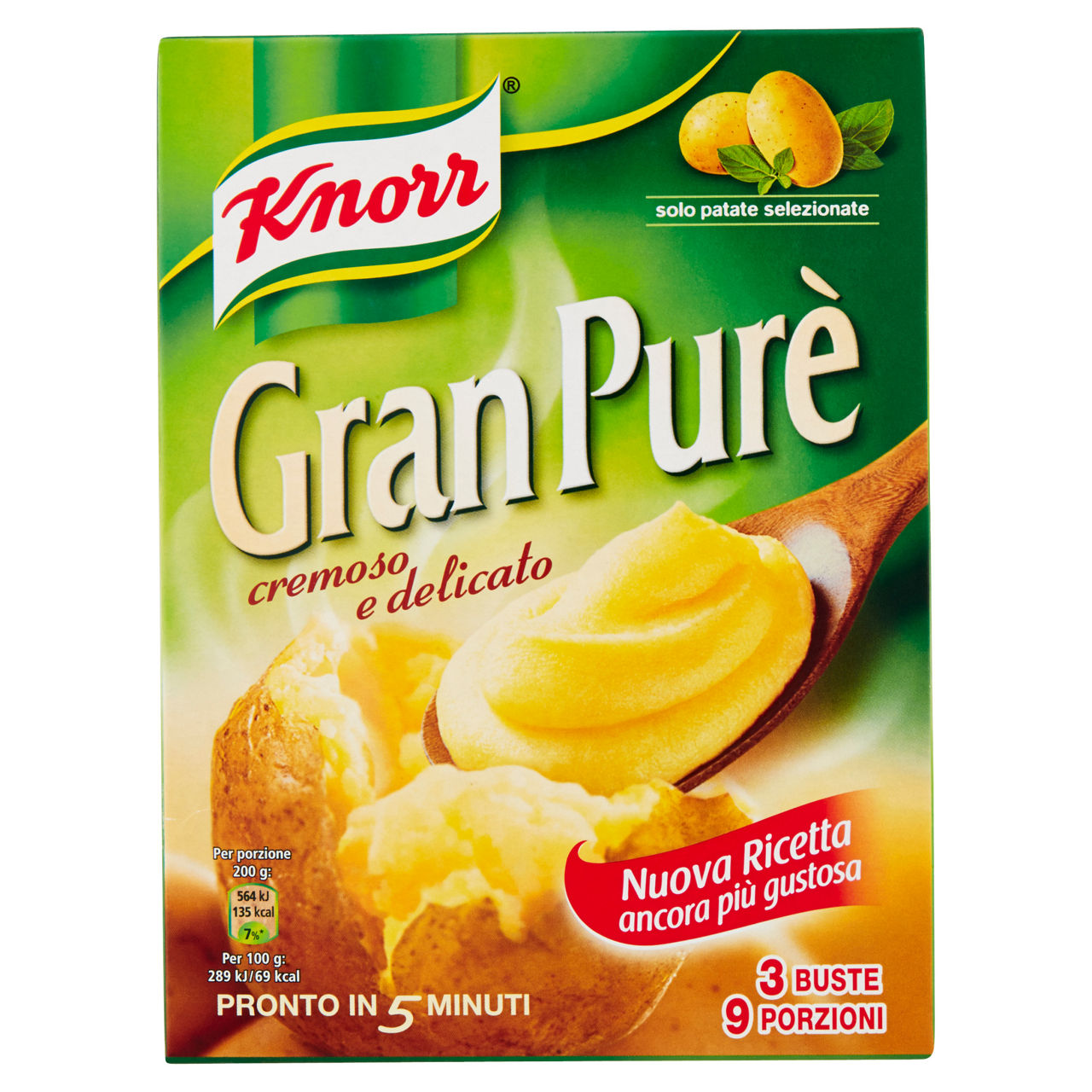 Pure' knorr  scatola  pz 3 g 225 - Immagine 01