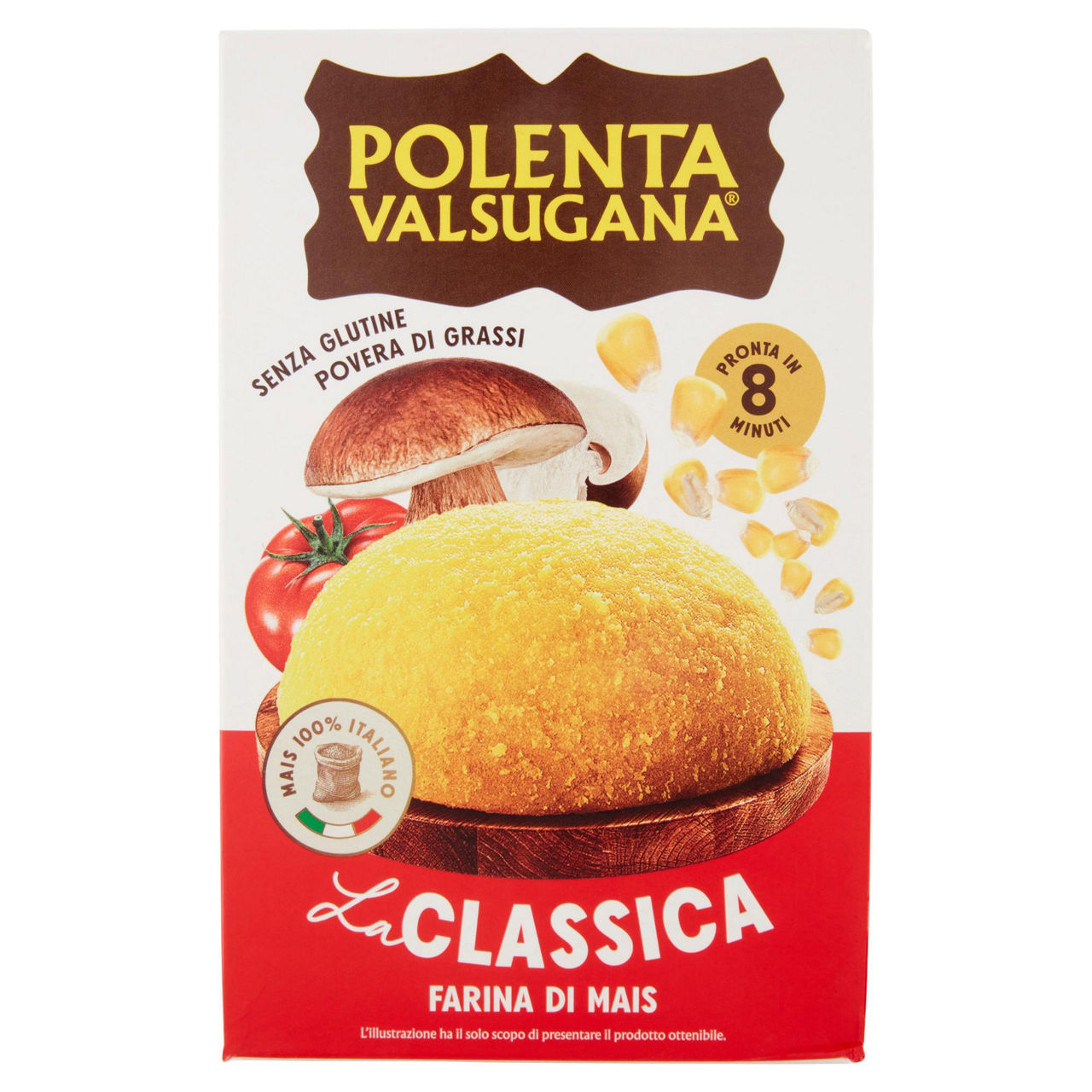 Polenta valsugana pronta gialla  scatola  gr 375 - Immagine 01