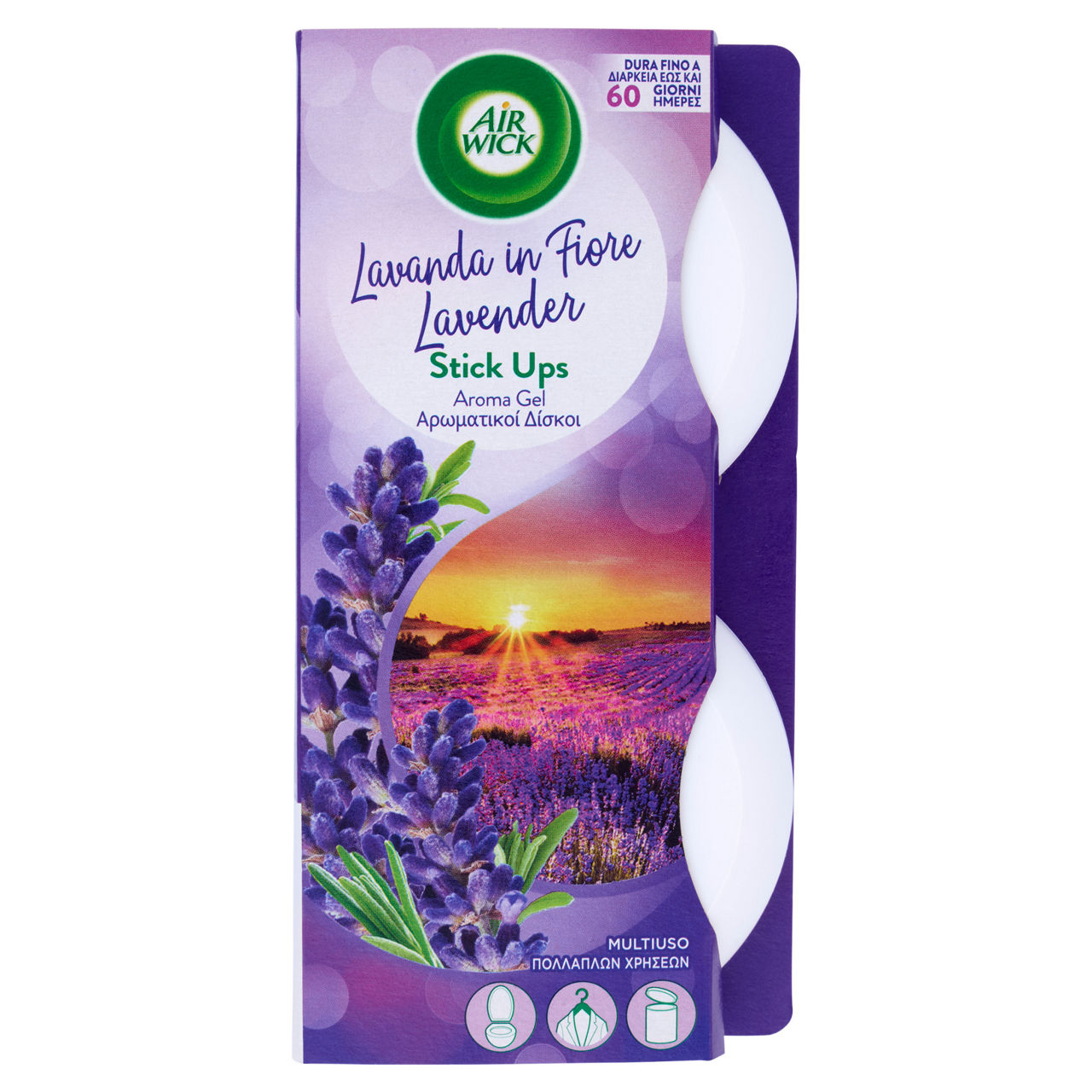 Deodorante per ambienti lavanda 2 pz x 30 gr - Immagine 01