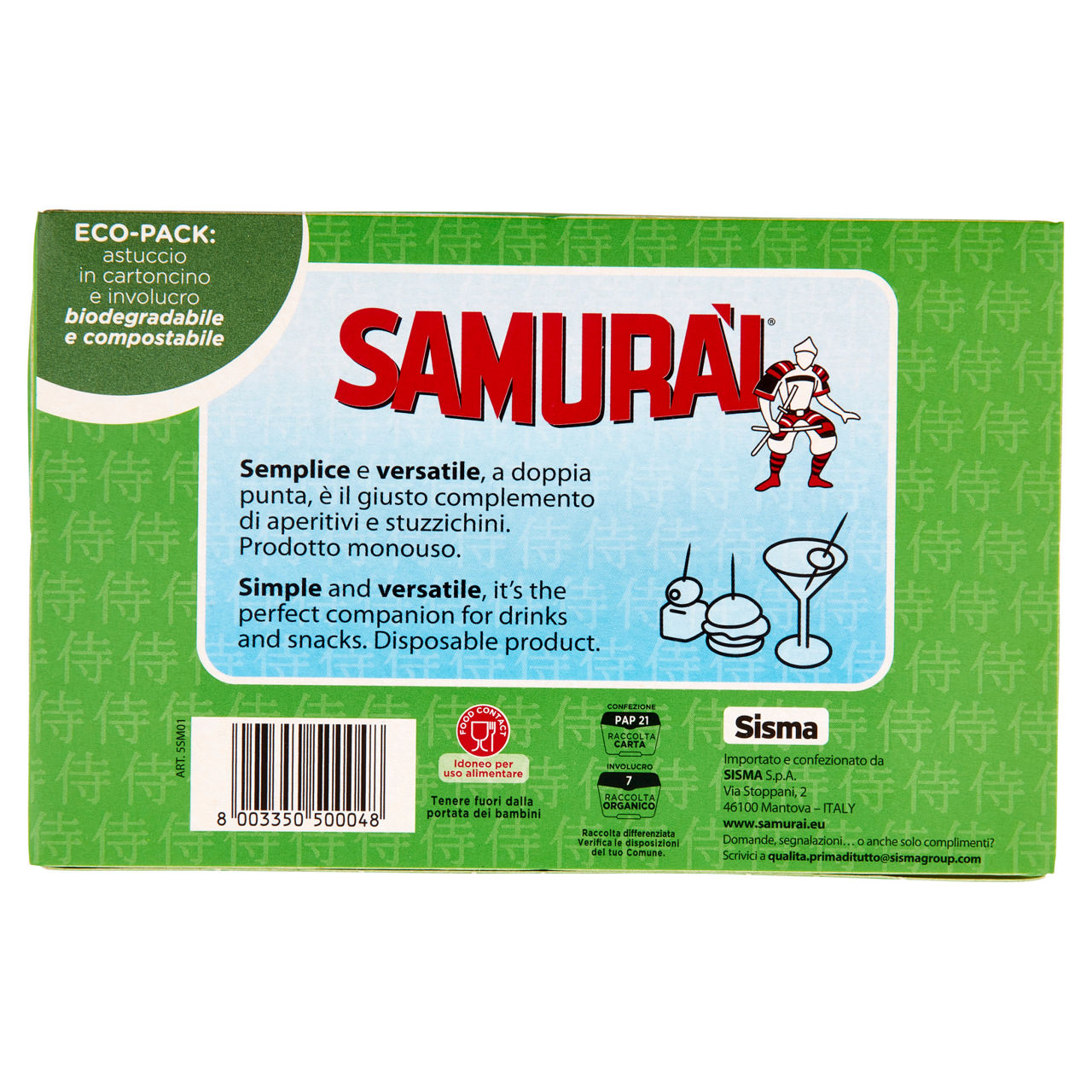 Stuzzicadenti samurai rotondi pz 400 - Immagine 21