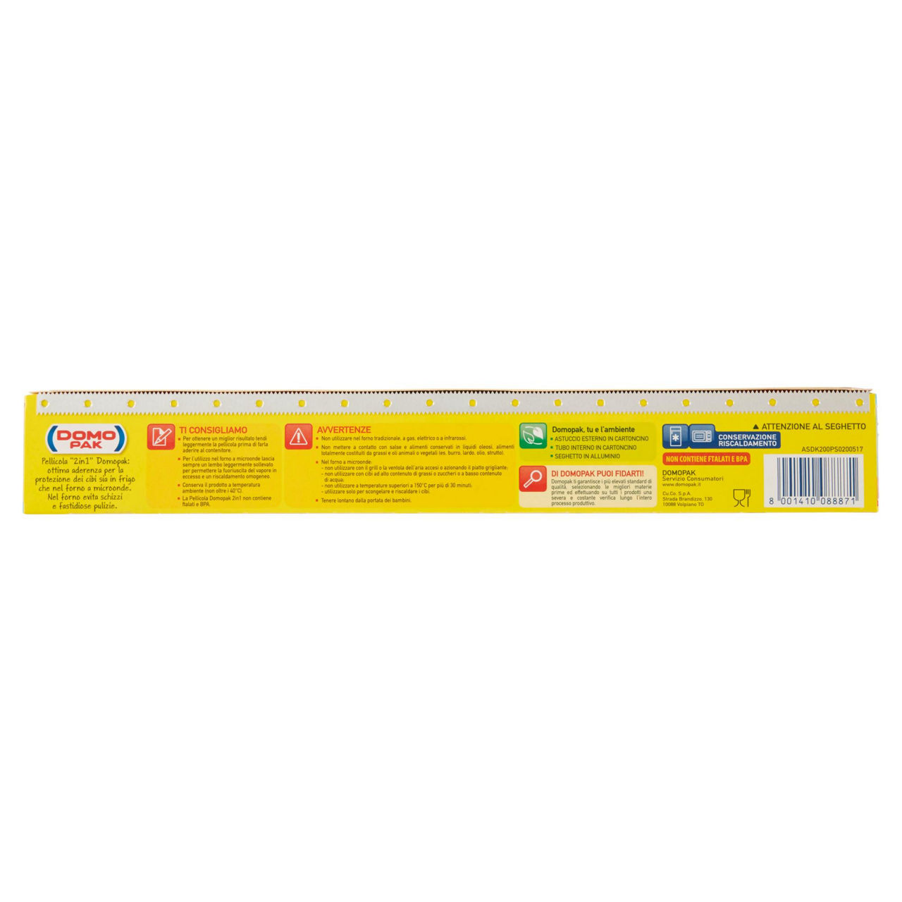 Rotolo pellicola 2in1 domopak frigo+microon. mt.20 pz.1 - Immagine 11