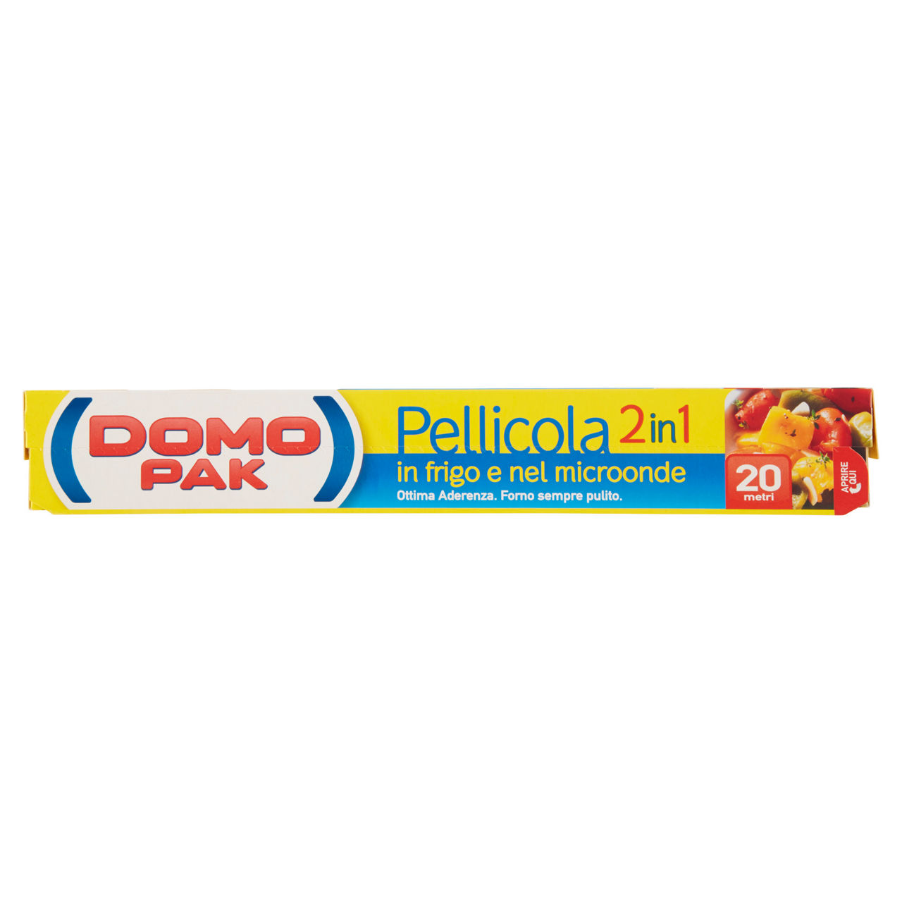 Rotolo pellicola 2in1 domopak frigo+microon. mt.20 pz.1 - Immagine 01