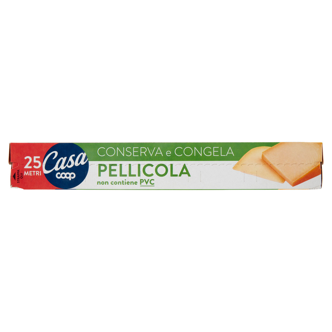 Rotolo pellicola trasparente coop casa mt.25 scatola pz.1 - Immagine 01