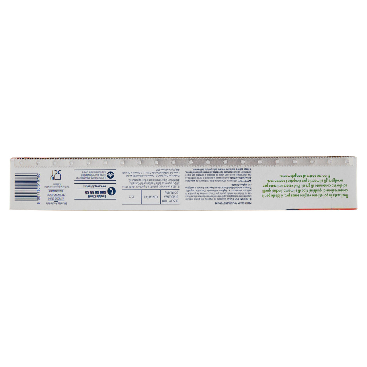 Rotolo pellicola trasparente coop casa mt.25 scatola pz.1 - Immagine 11
