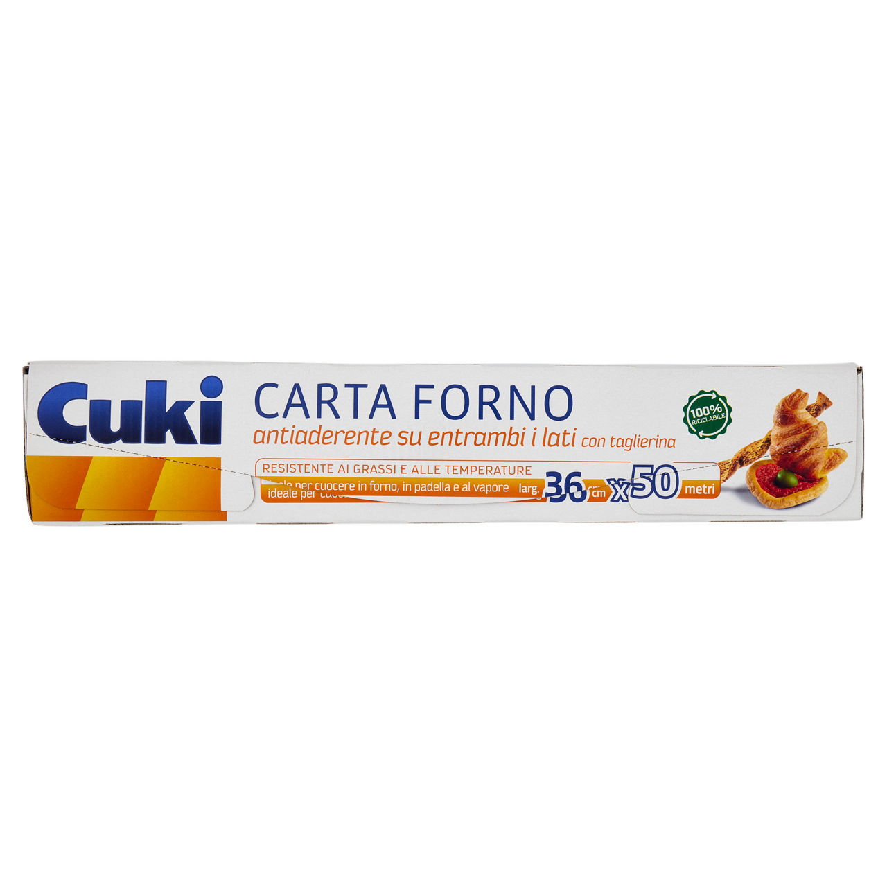 Carta forno antiaderente h 36 cm x 50 mt