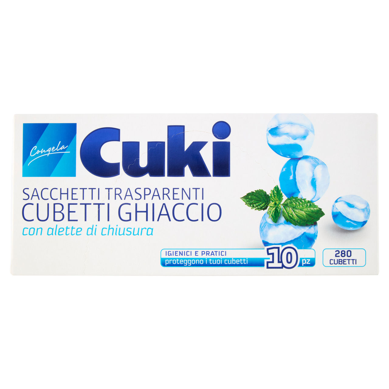 Sacchetto cubetti ghiaccio cuki pz. 10 - Immagine 01