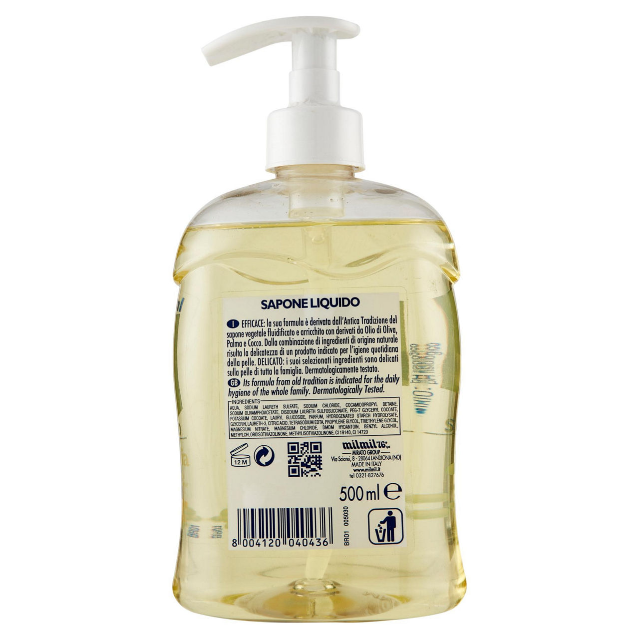 Sapone liquido mil mil fresca vit. marsiglia disp.ml500 - Immagine 11